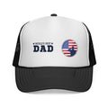 World's Best Dad Trucker Cap — Patriotic American Flag Father’s Day Hat