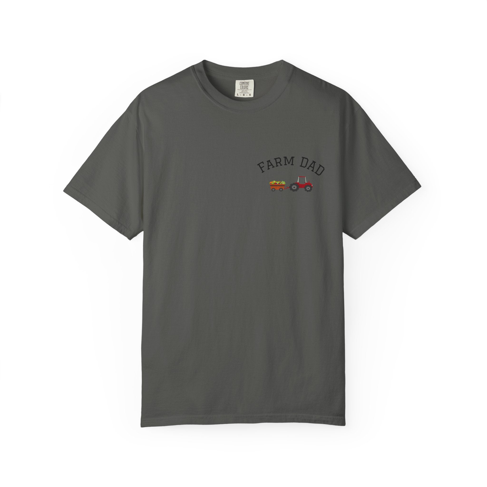 Farmer Dad T-Shirt — Rustic Farm Animals Graphic Tee