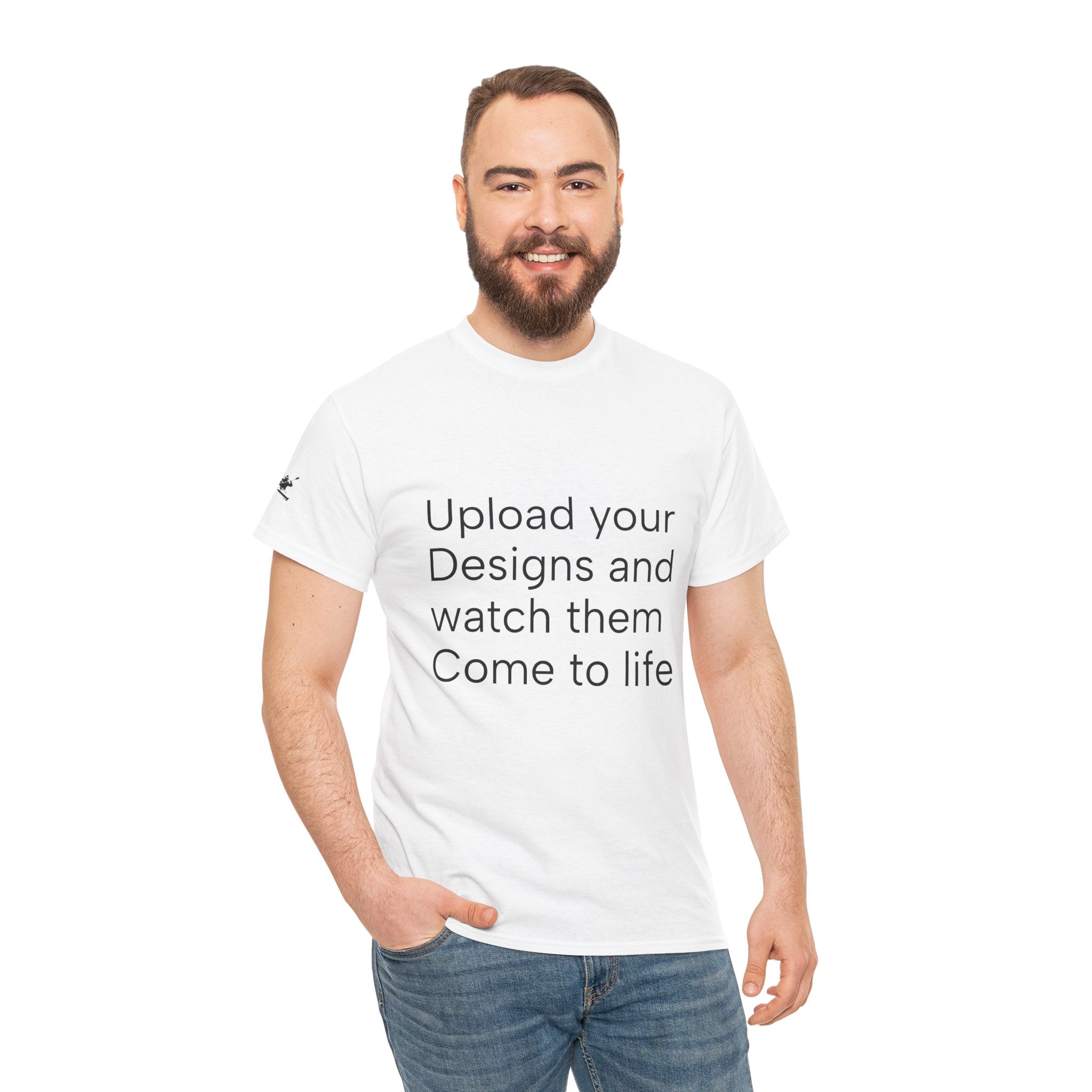Customizable T‑Shirt – "Upload Your Designs and Watch Them Come to Life"