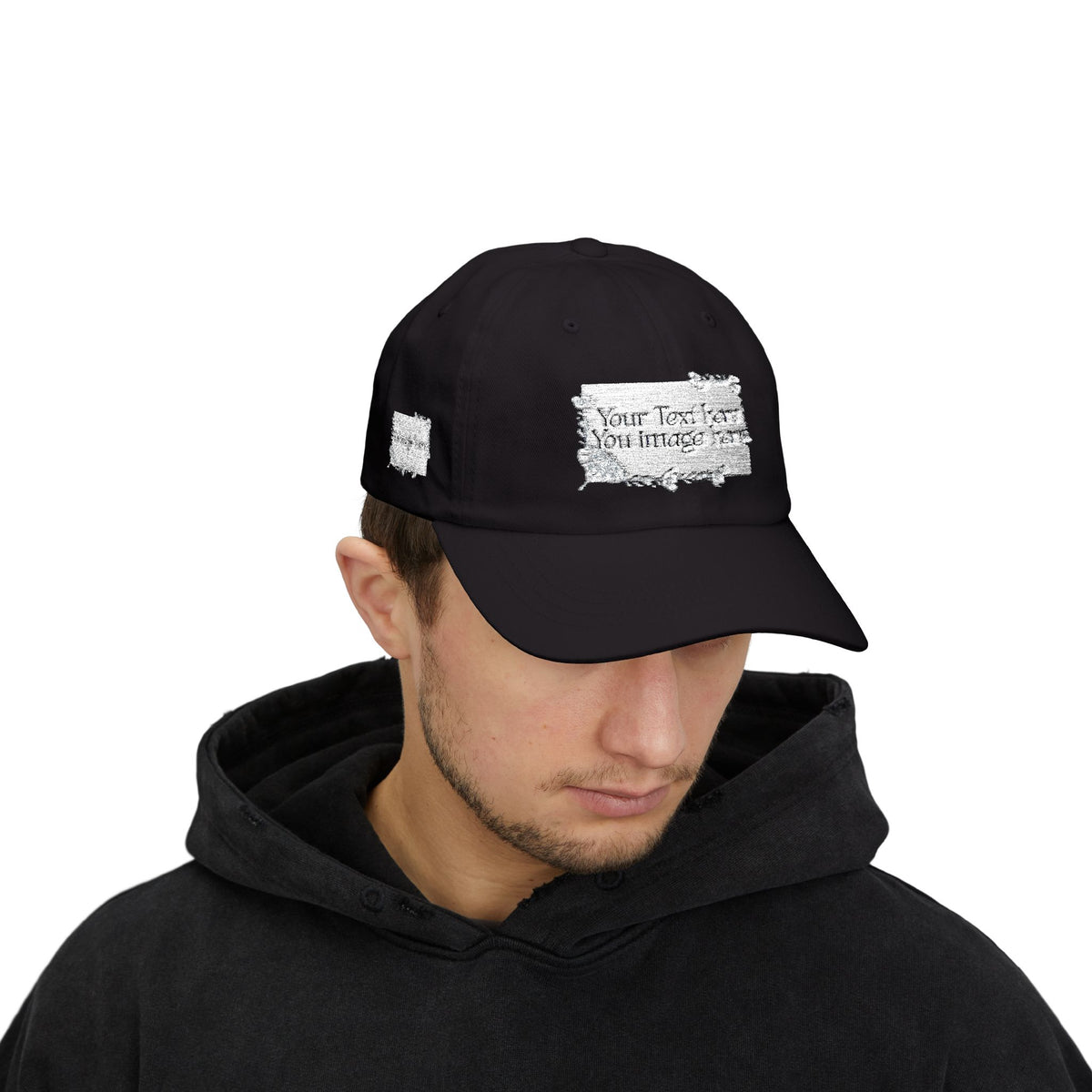 Minimal 'Print it your way' Embroidered Hat
