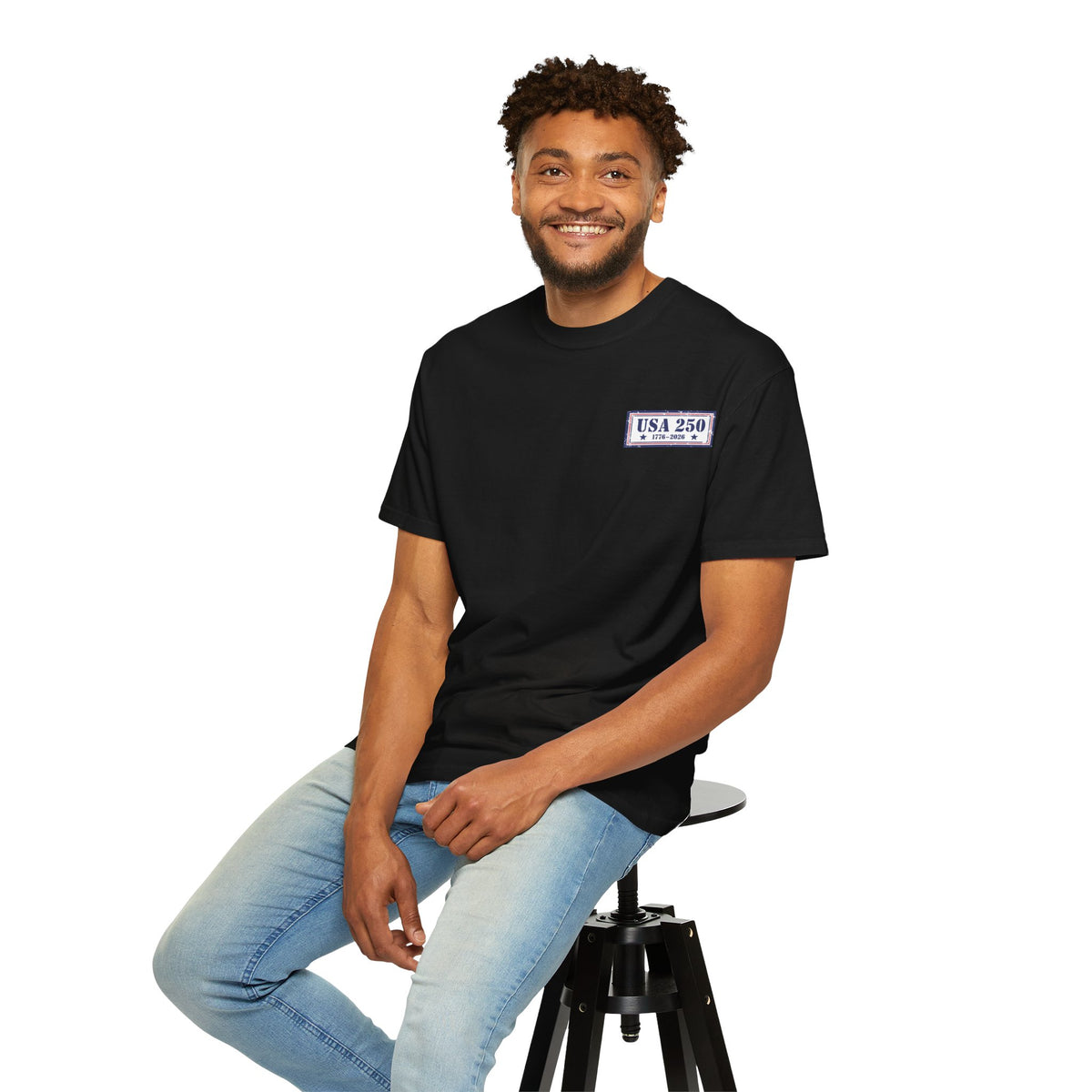USA 250 Yrs ~ Unisex Garment-Dyed T-shirt