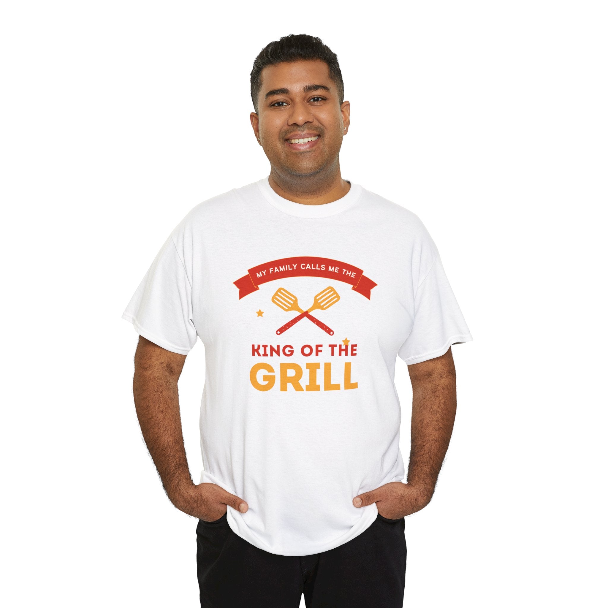 King of the Grill T-Shirt — My Family Calls Me The King of the Grill BBQ Tee