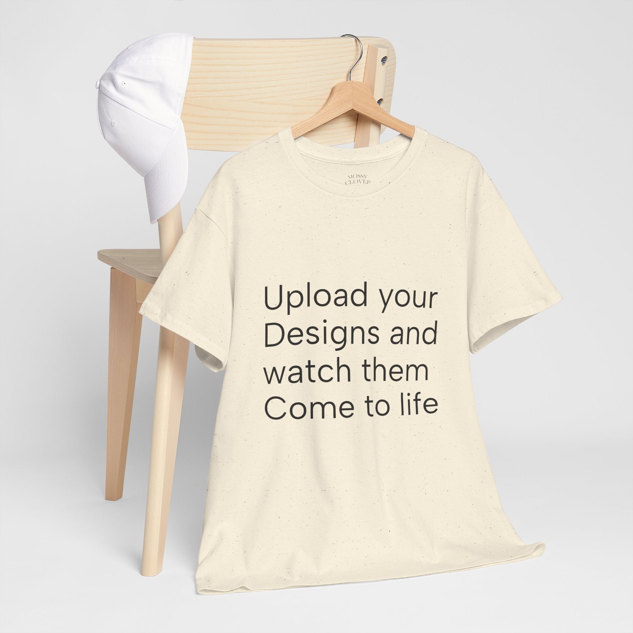 Customizable T‑Shirt – "Upload Your Designs and Watch Them Come to Life"