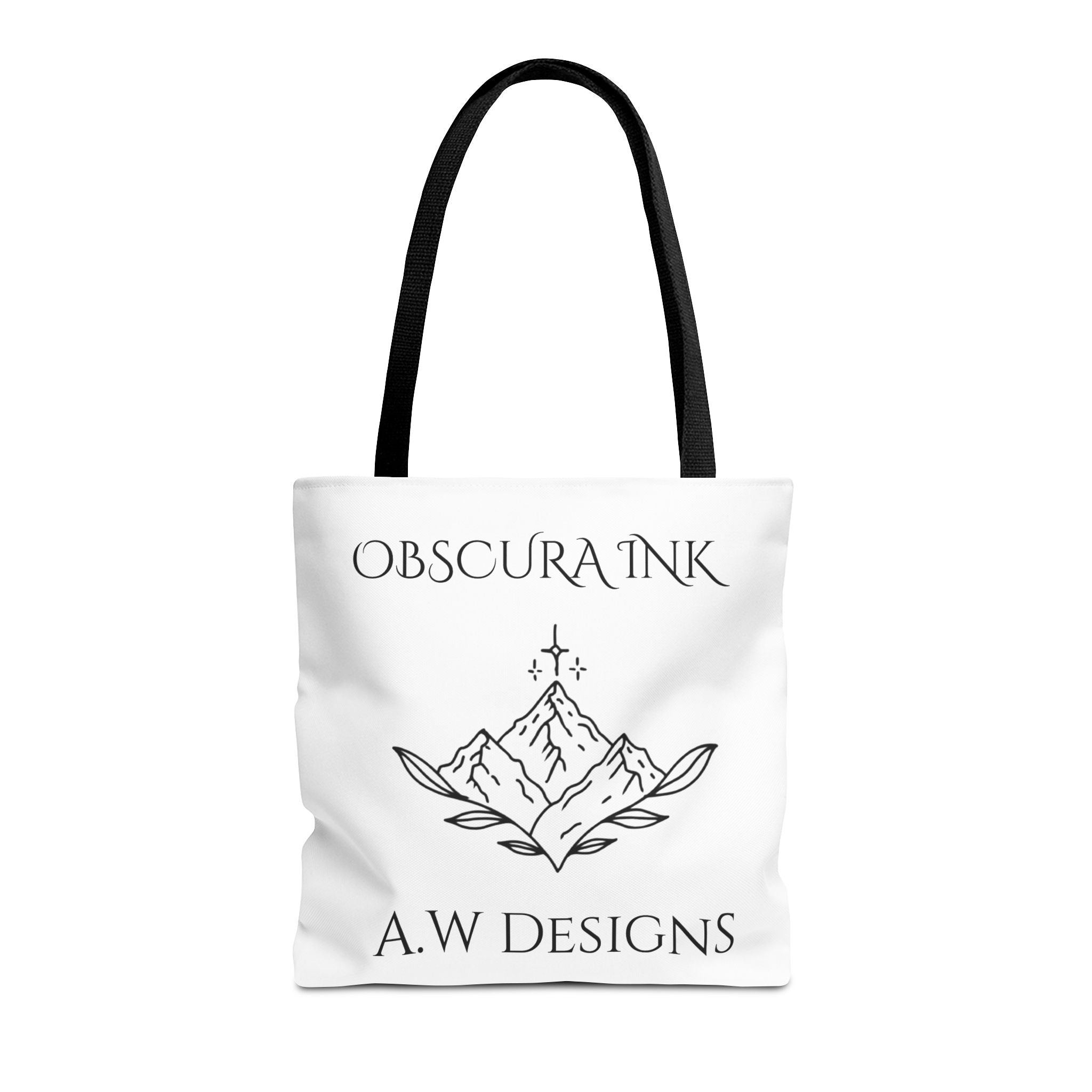 Obscura Ink Compass Tote Bag — Gothic Star Logo Canvas Tote