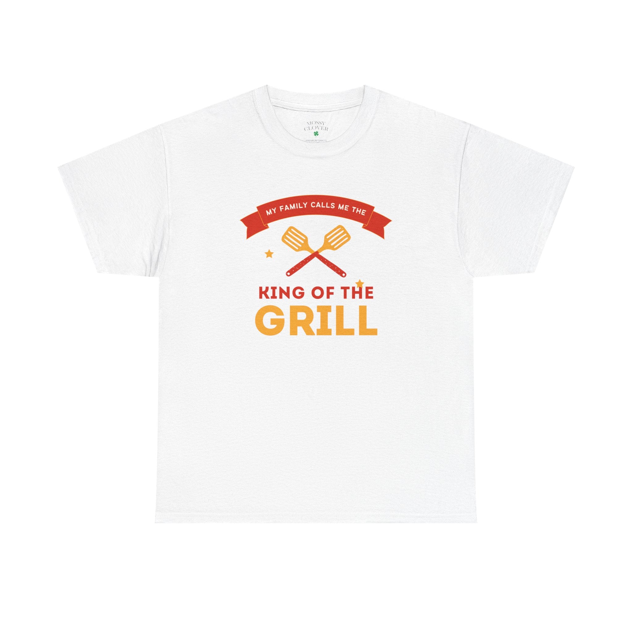 King of the Grill T-Shirt — My Family Calls Me The King of the Grill BBQ Tee