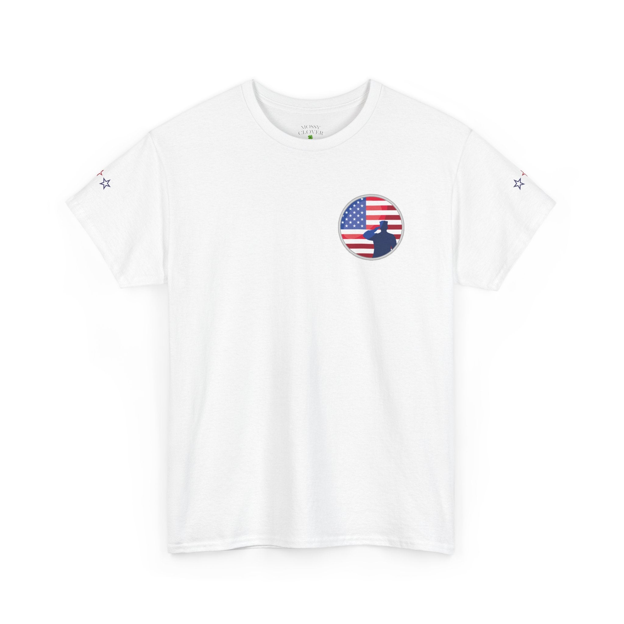 Thank You for Serving Tee — Patriotic American Flag Military Appreciation T-Shirt