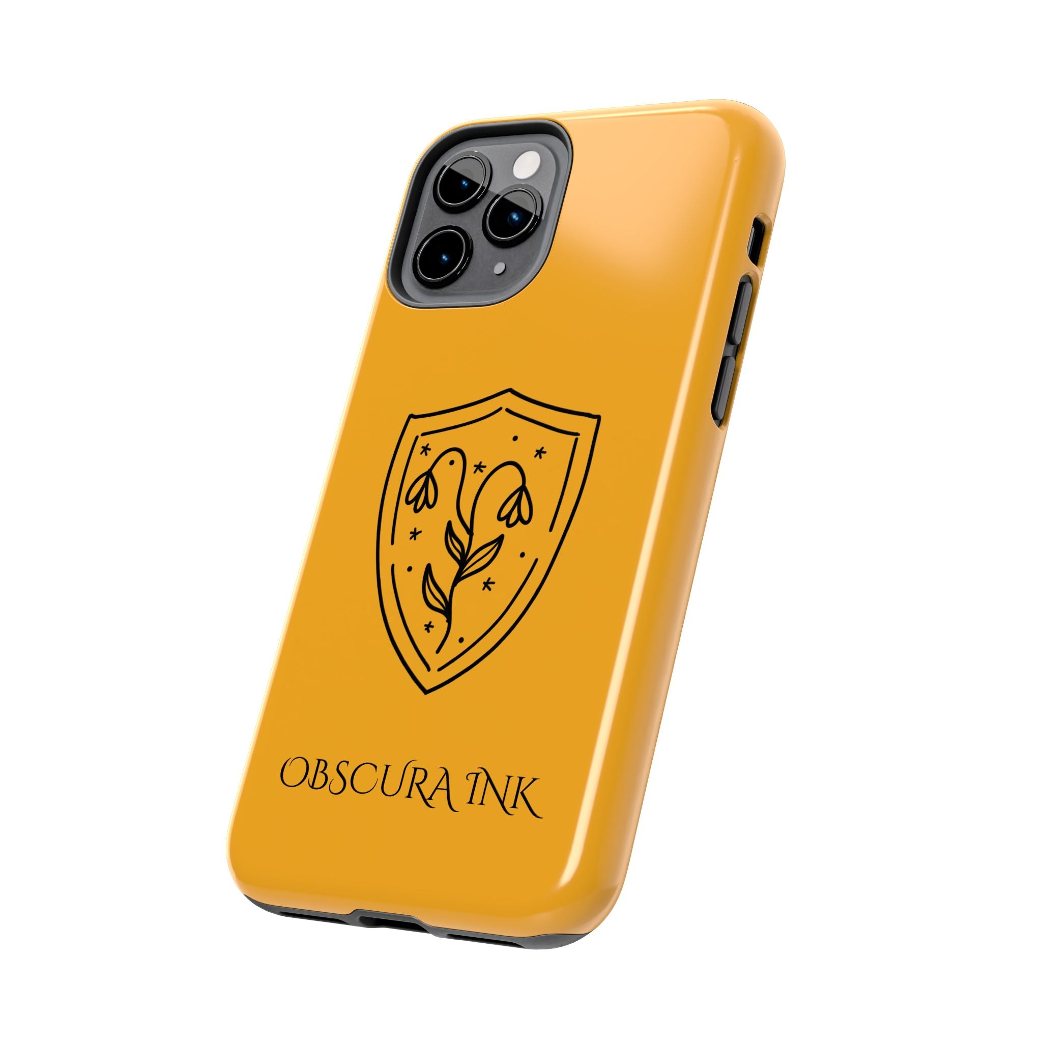 Tough Phone Case — Obscura Ink Shield Design