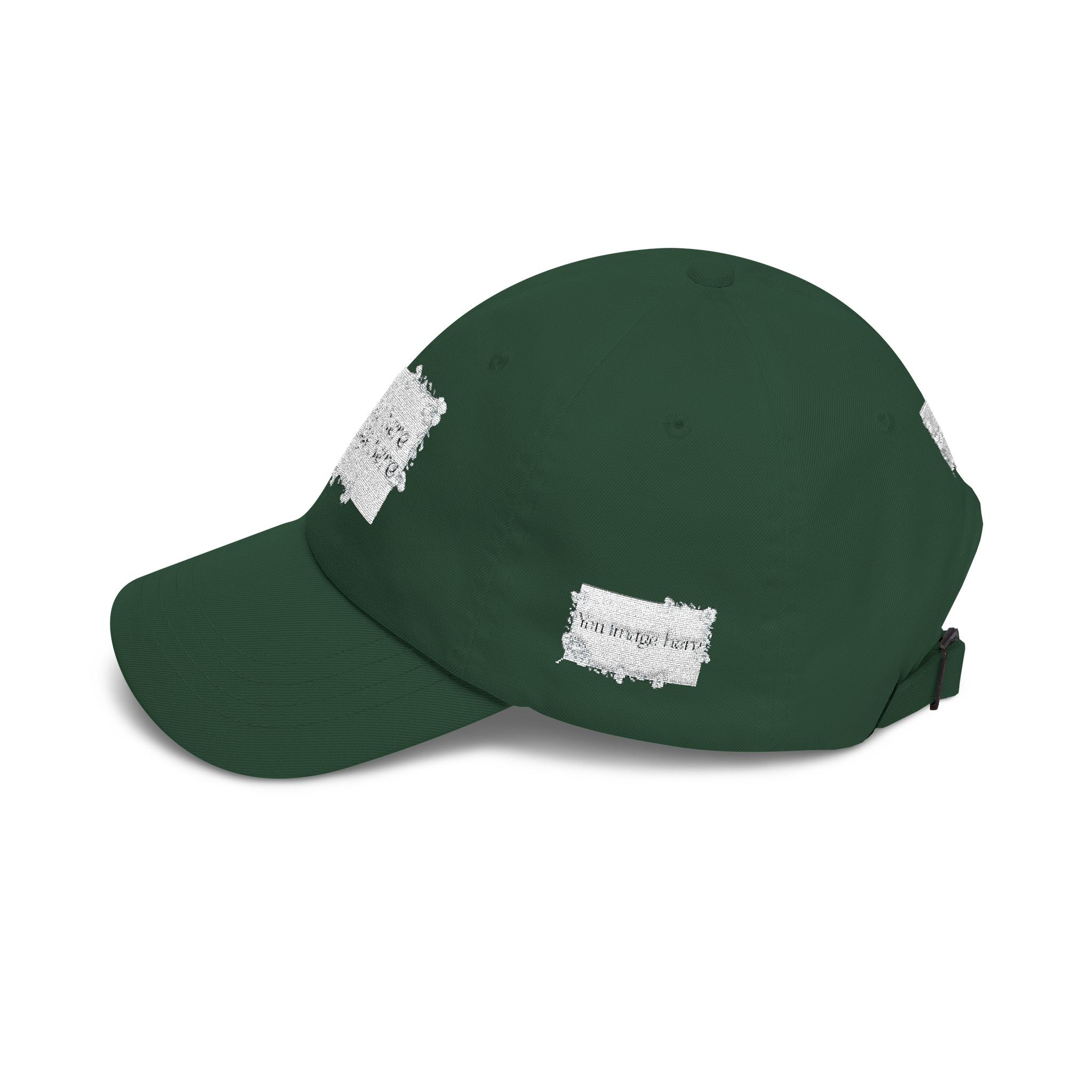 Minimal 'Print it your way' Embroidered Hat