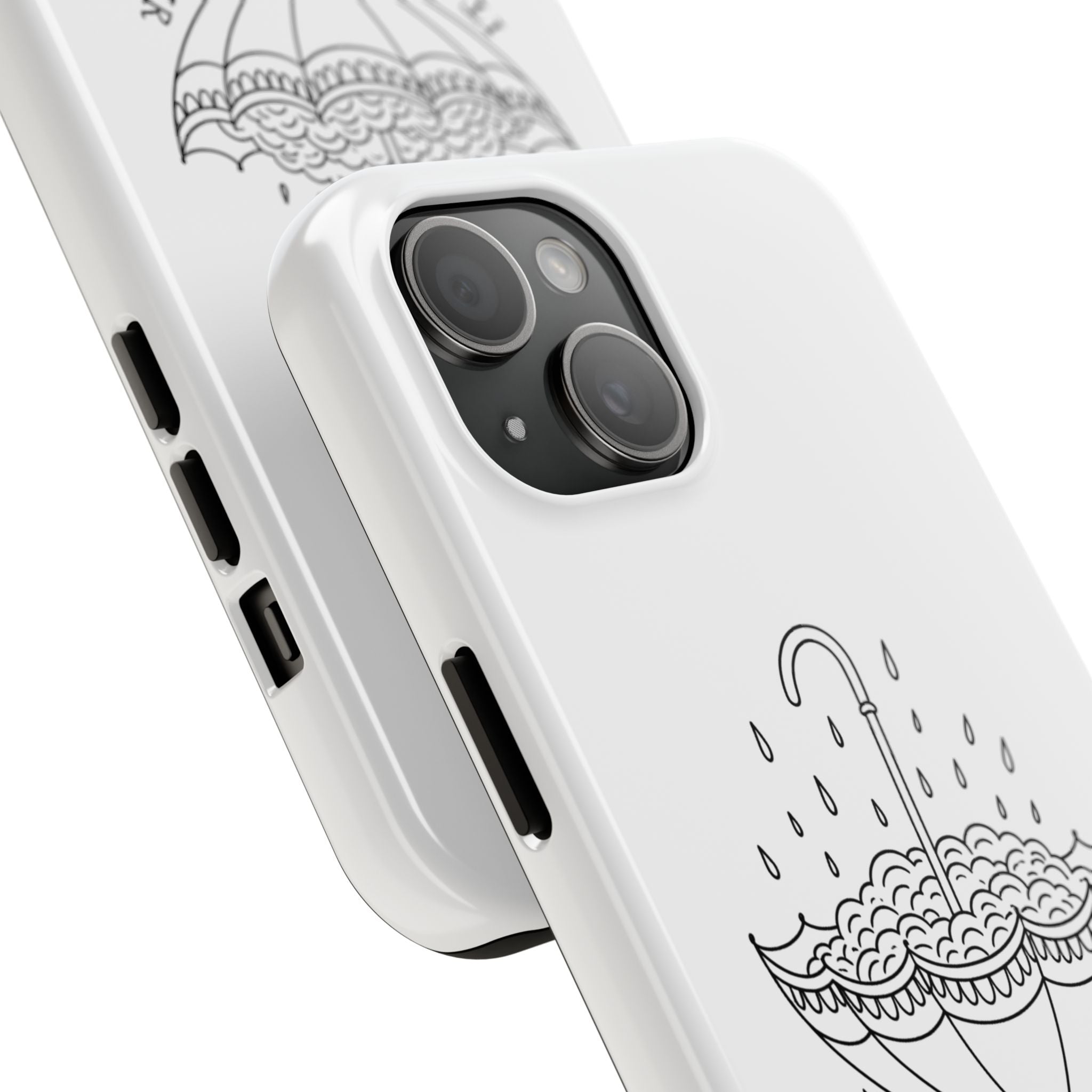 Tough Phone Case — Obscura Ink Shield Design