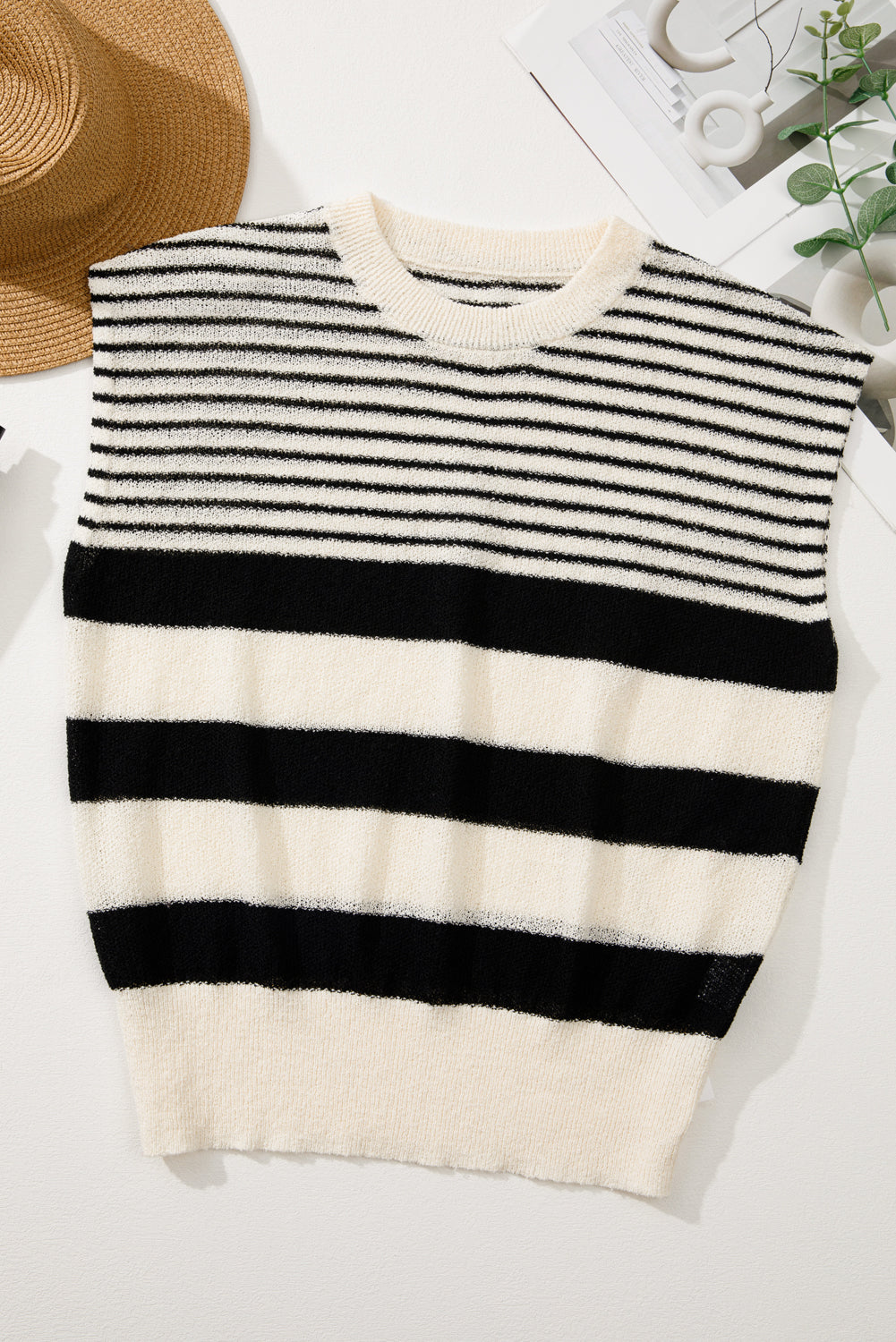 The Harbor Stripe Pullover Vest for Women