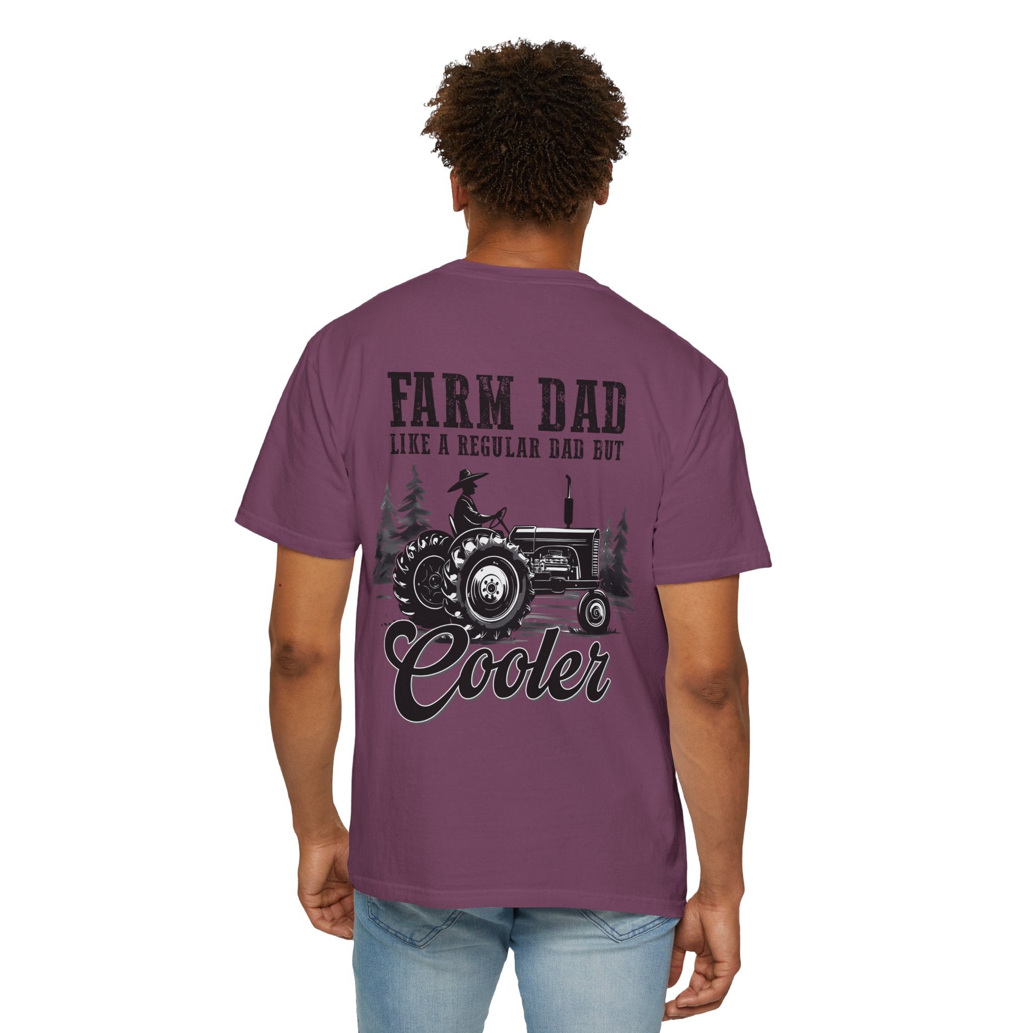 Farmer Dad T-Shirt — Rustic Farm Animals Graphic Tee