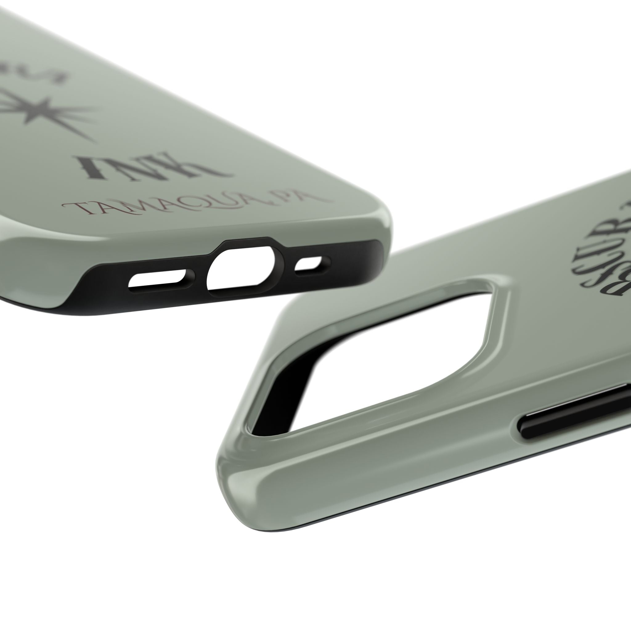 Tough Phone Case — Obscura Ink Compass Design (Tamaqua, PA)