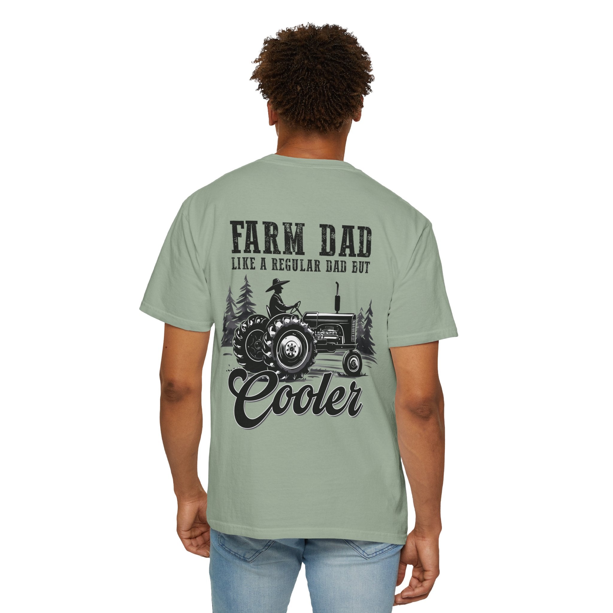 Farmer Dad T-Shirt — Rustic Farm Animals Graphic Tee