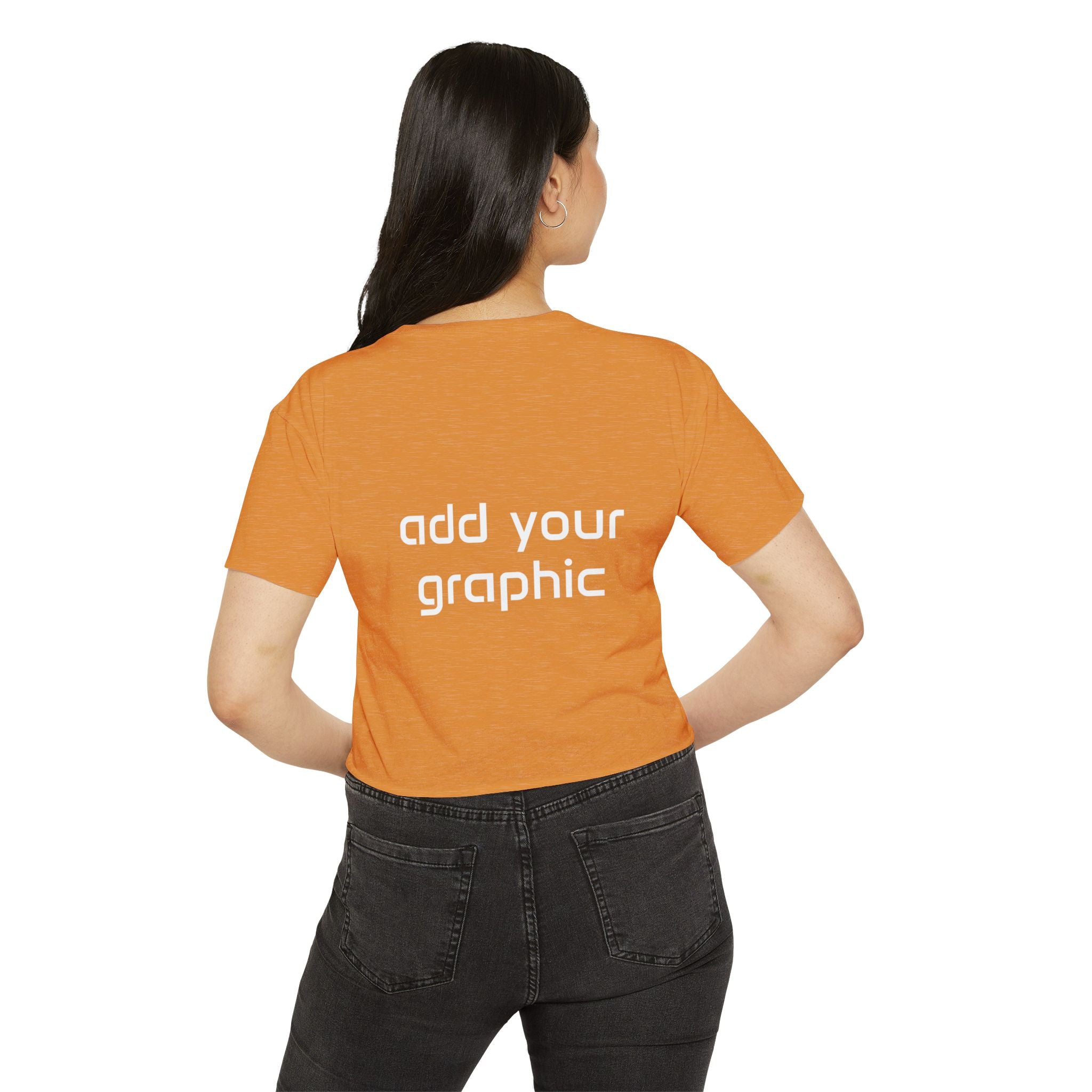 Women's Festival Crop Top — Customizable Graphic Crop Tee