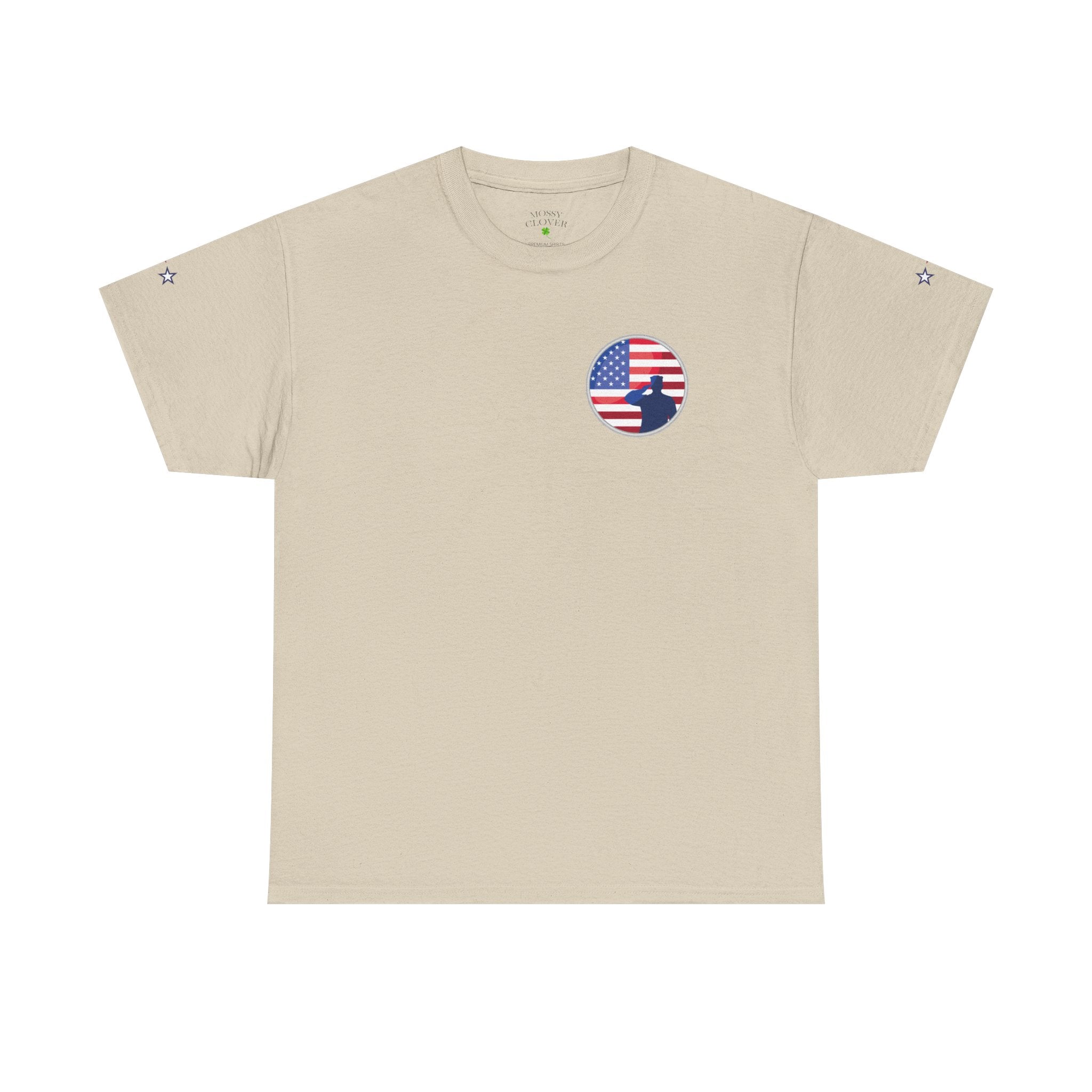 Thank You for Serving Tee — Patriotic American Flag Military Appreciation T-Shirt
