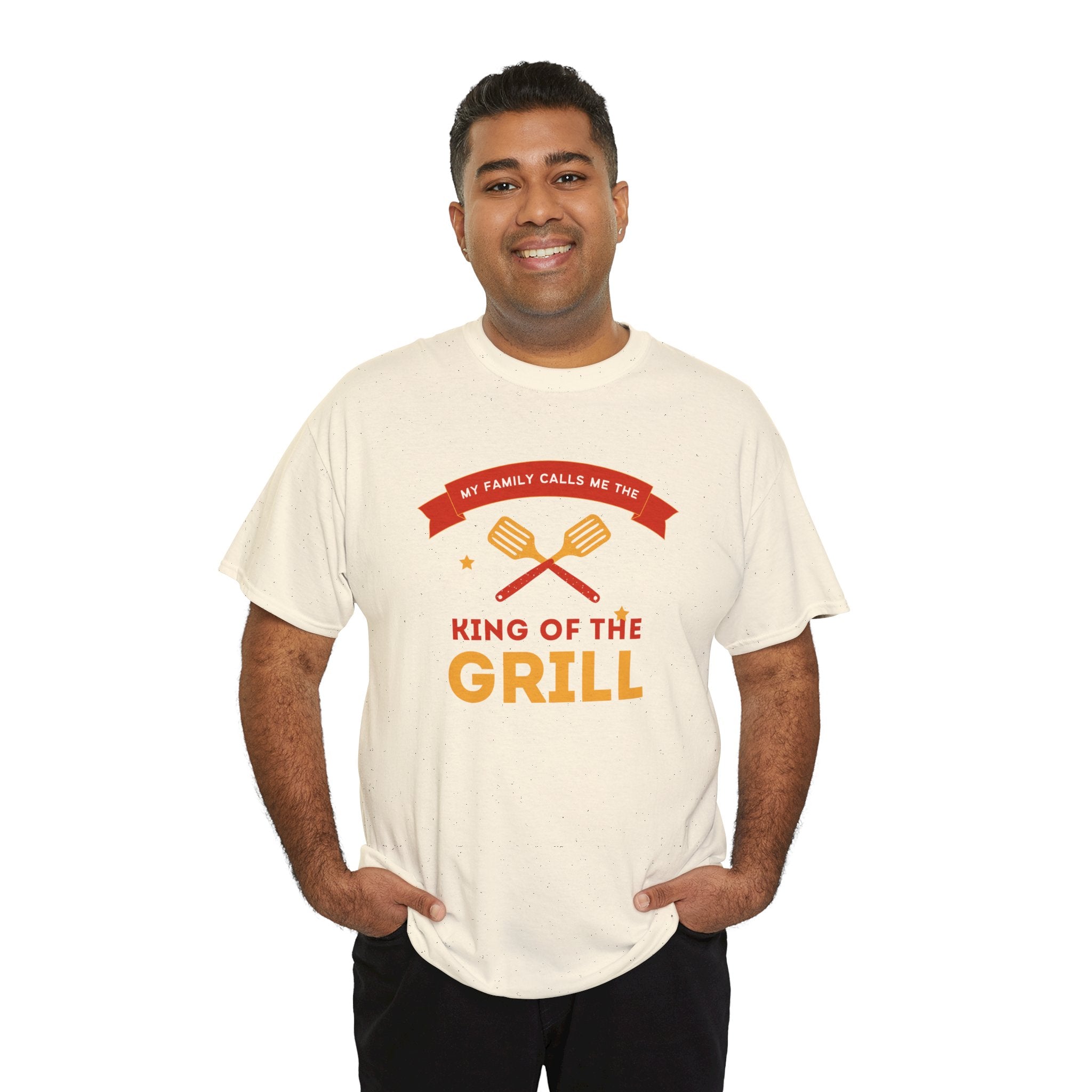 King of the Grill T-Shirt — My Family Calls Me The King of the Grill BBQ Tee