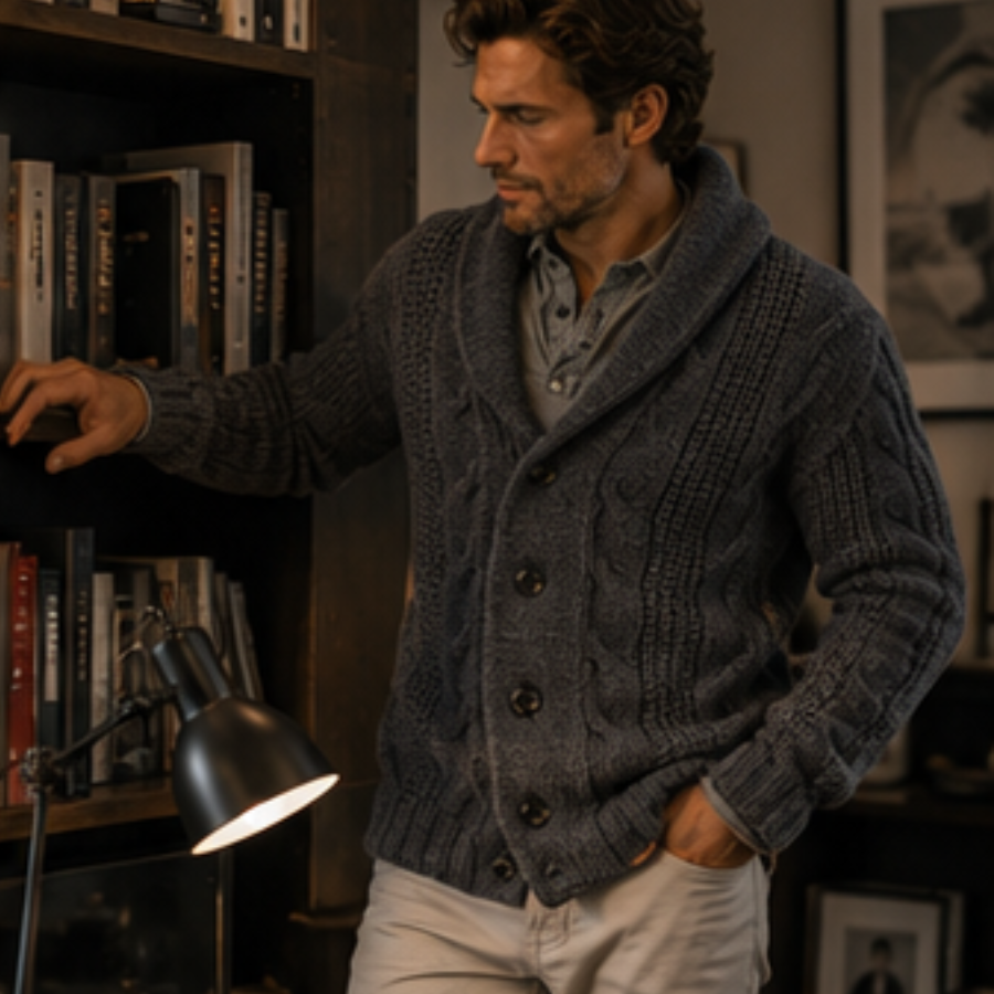 The Lodge knit cardigan For Men