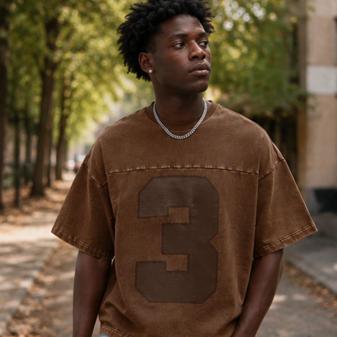 . The Wolverine cropped soft cotton tee for Men