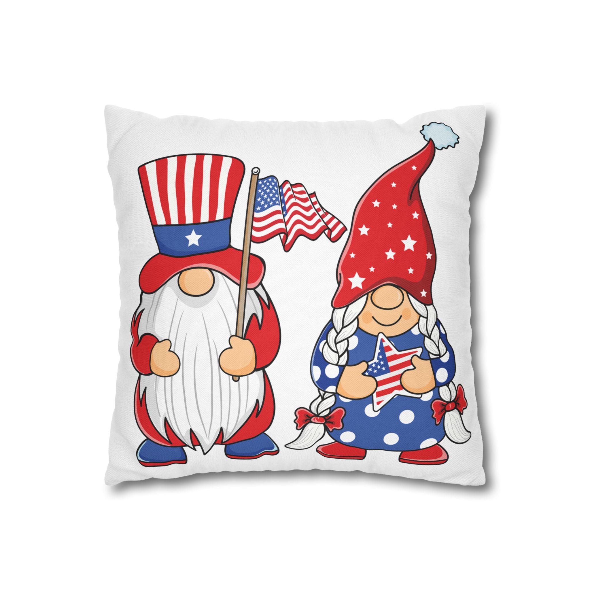 Spun Polyester Square Pillowcase