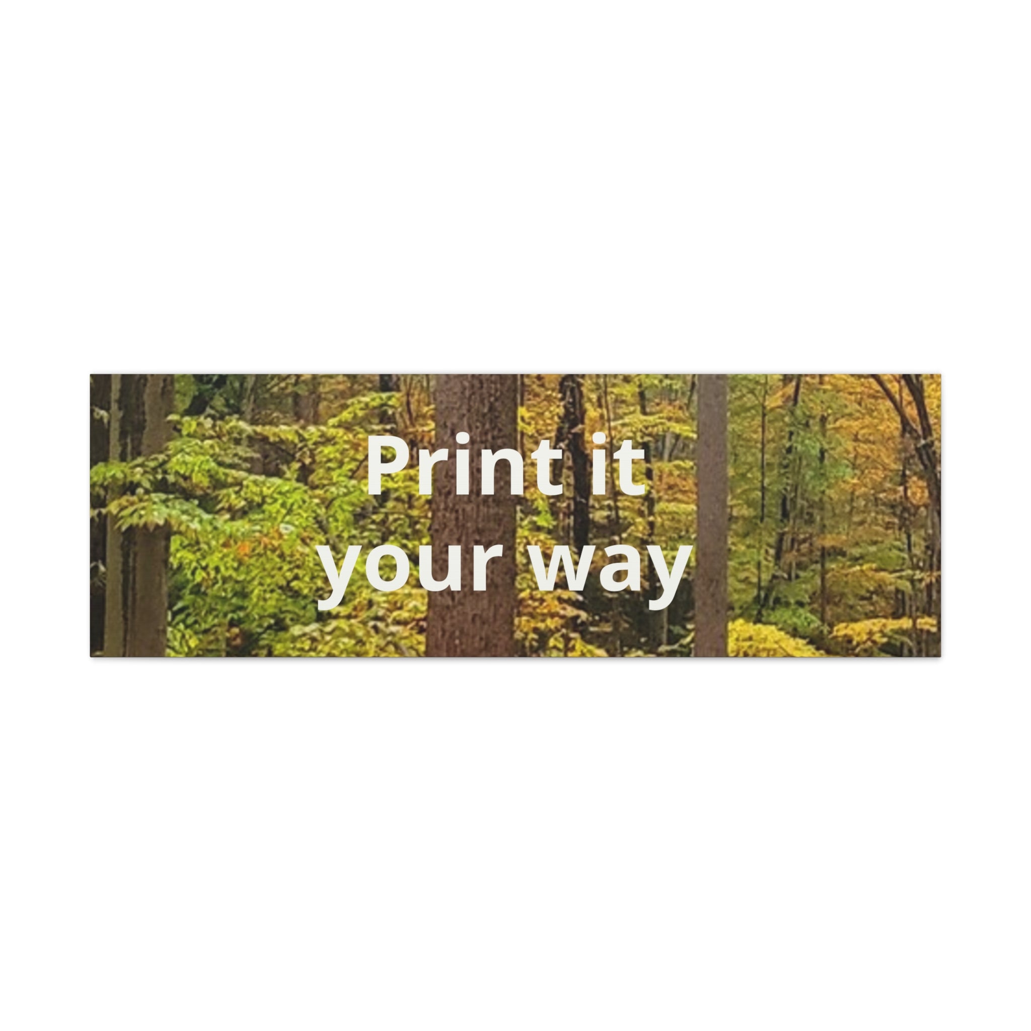 Matte Canvas, Stretched, 1.25"