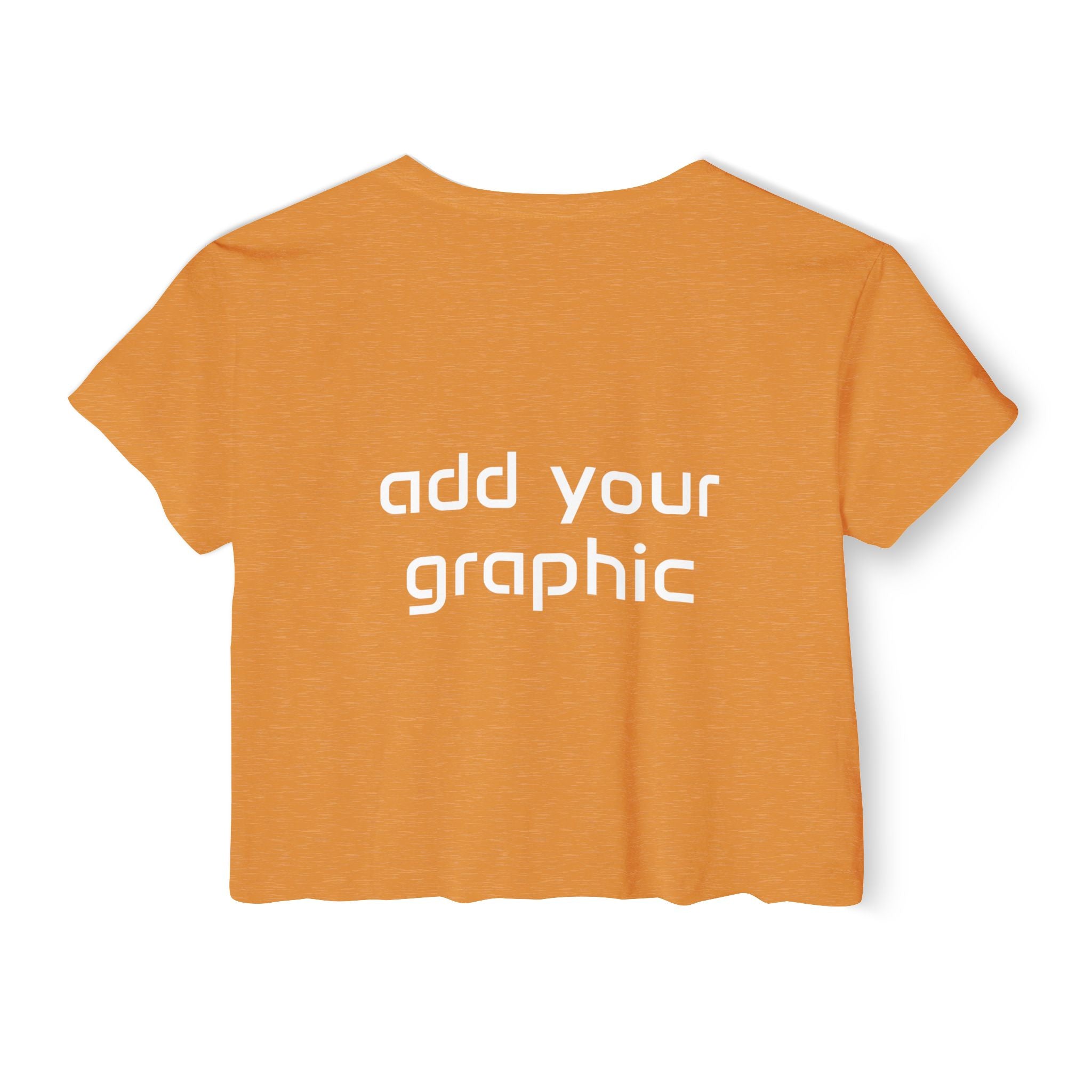 Women's Festival Crop Top — Customizable Graphic Crop Tee