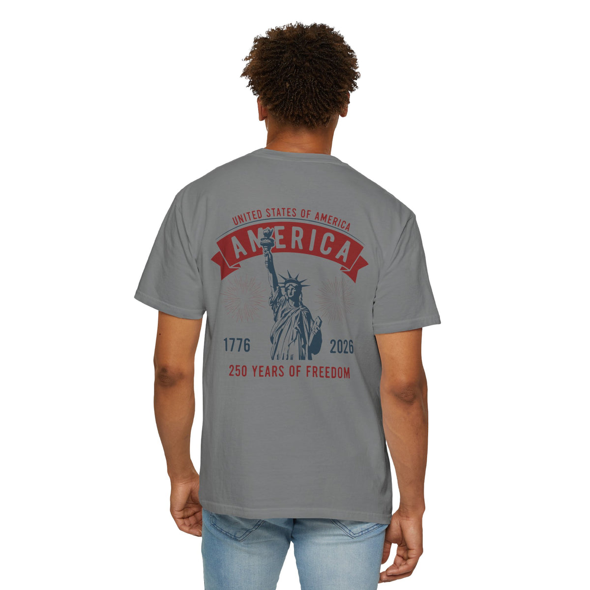 USA 250 Yrs ~ Unisex Garment-Dyed T-shirt