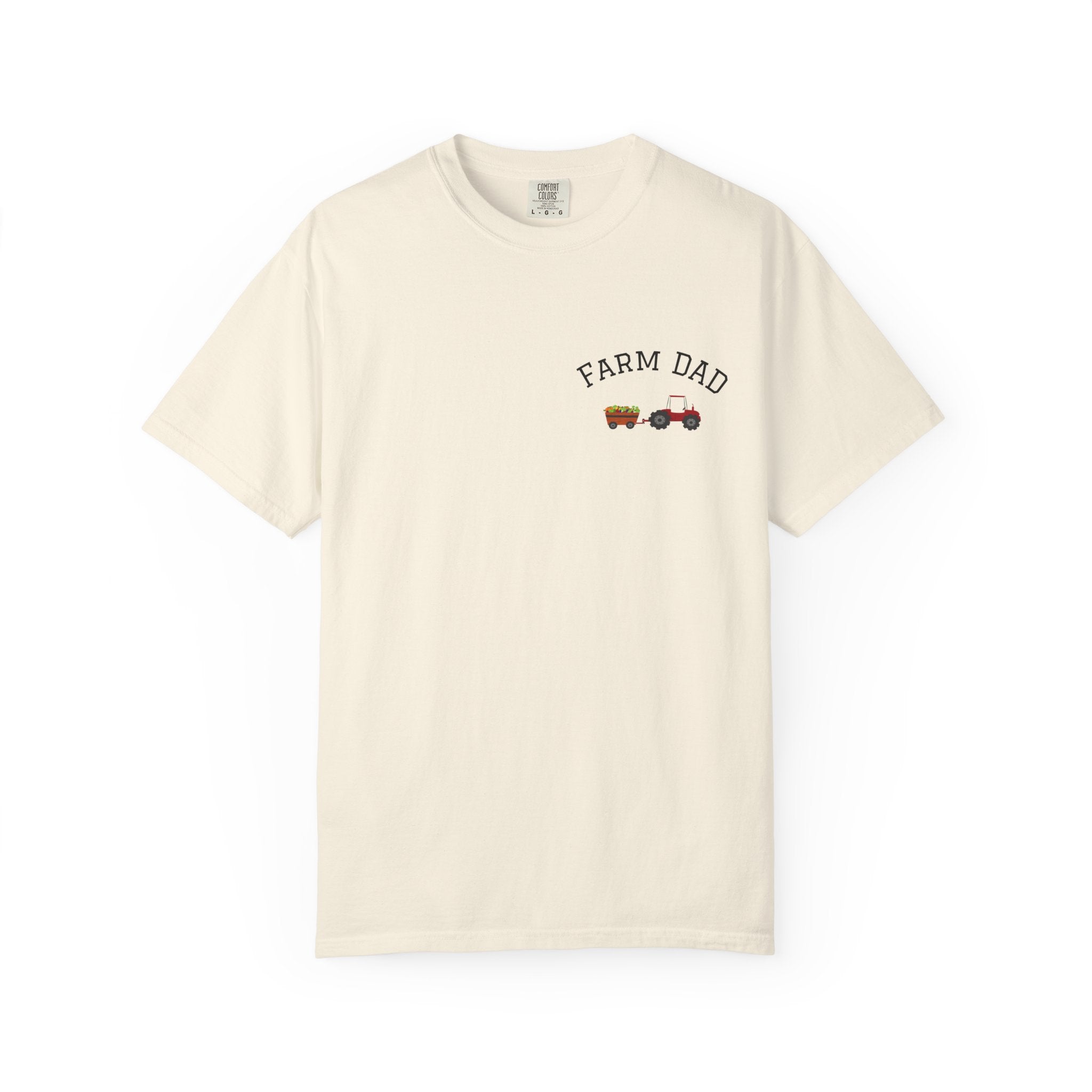 Farmer Dad T-Shirt — Rustic Farm Animals Graphic Tee