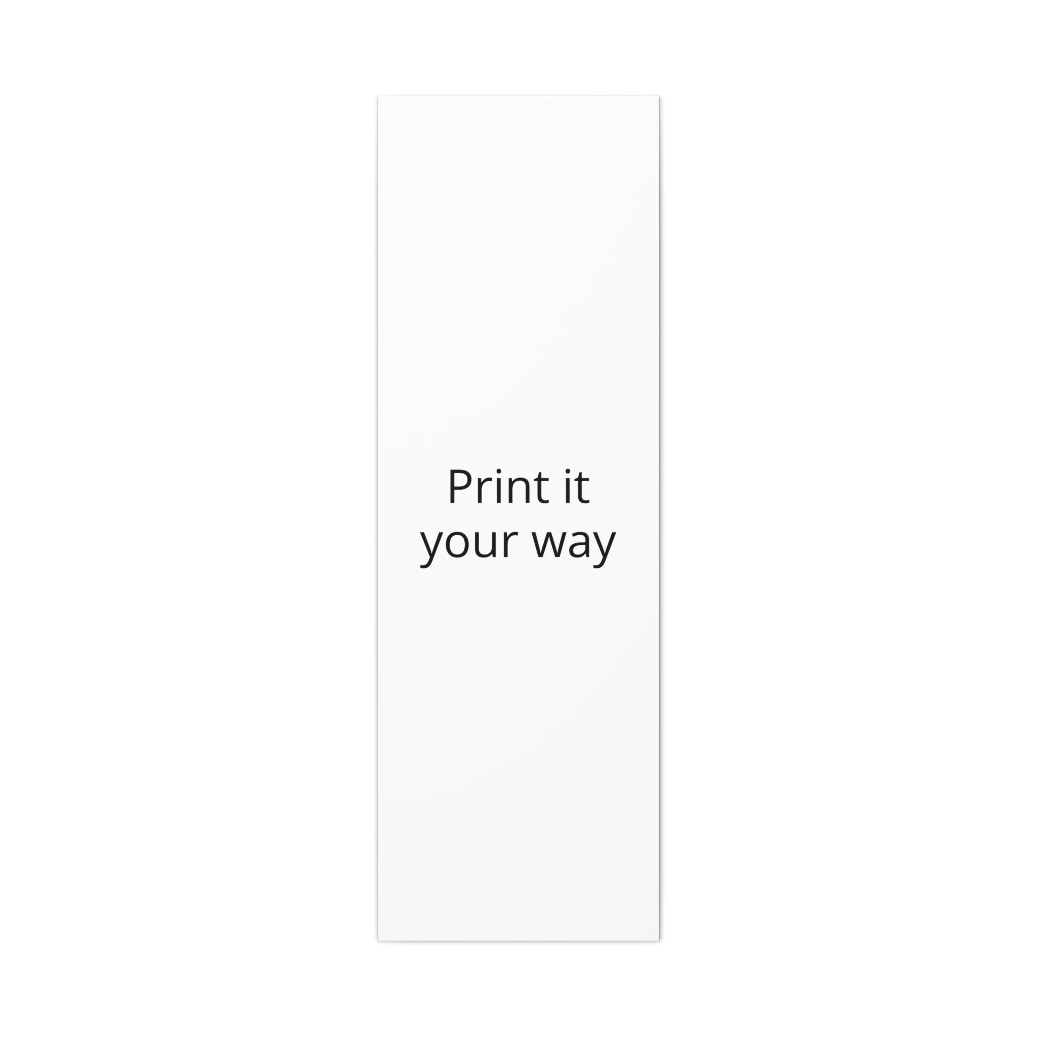 Matte Canvas, Stretched, 1.25"