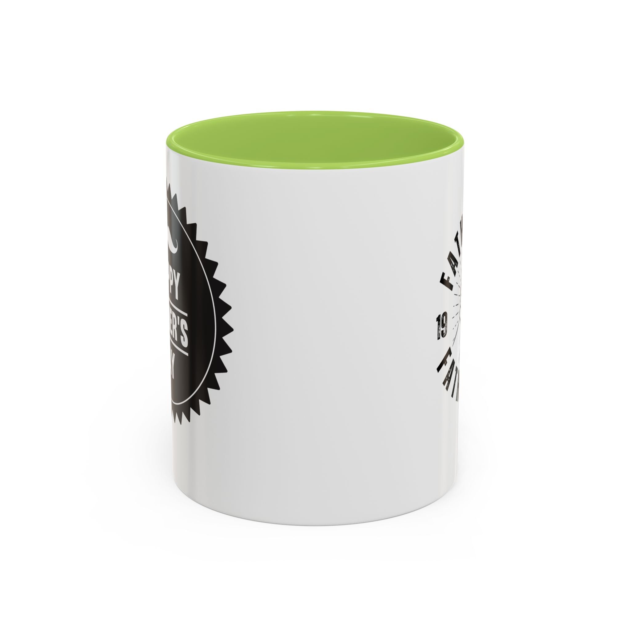 Fatherhood Coffee Mug – Vintage Hands Embrace 11/15oz Accent Mug (Best Dad Gift)