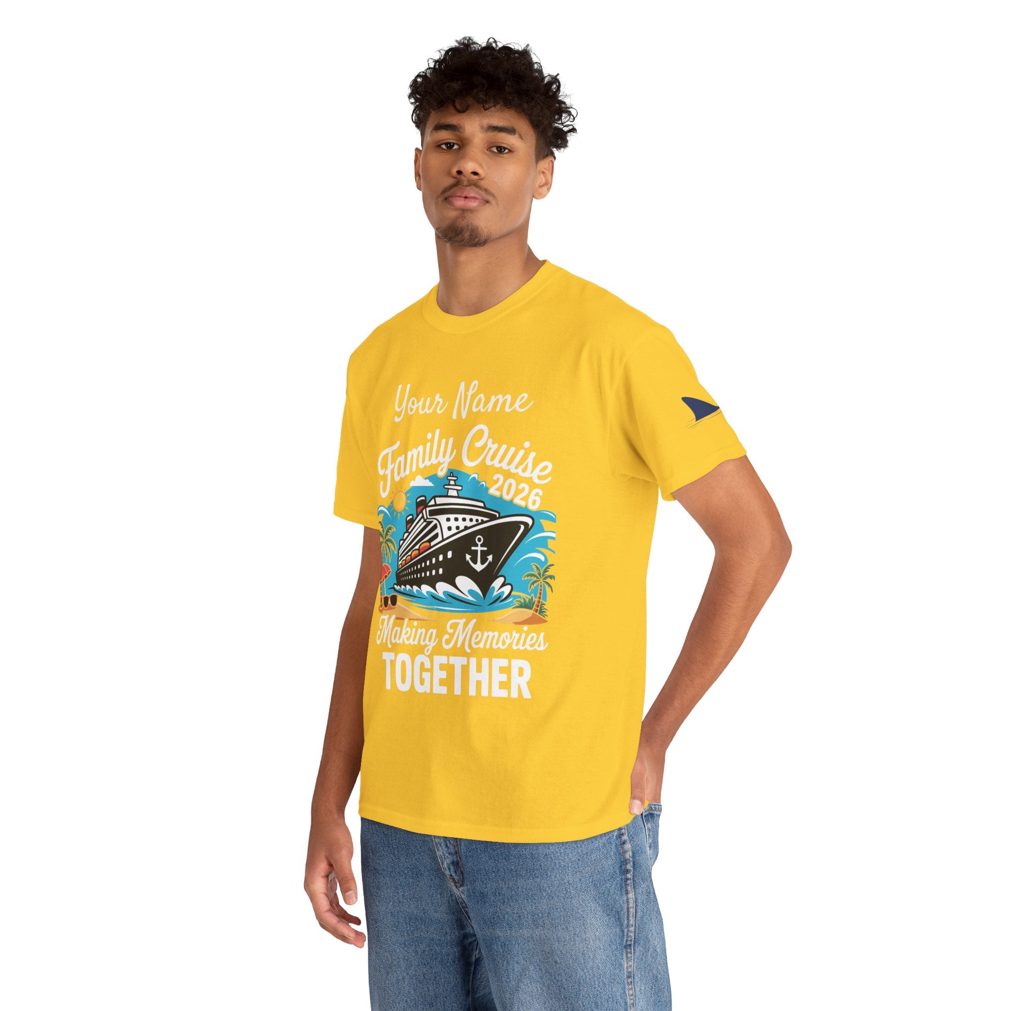 Family Cruise T‑Shirt — Customizable 'Making Memories Together' Cruise Vacation Tee
