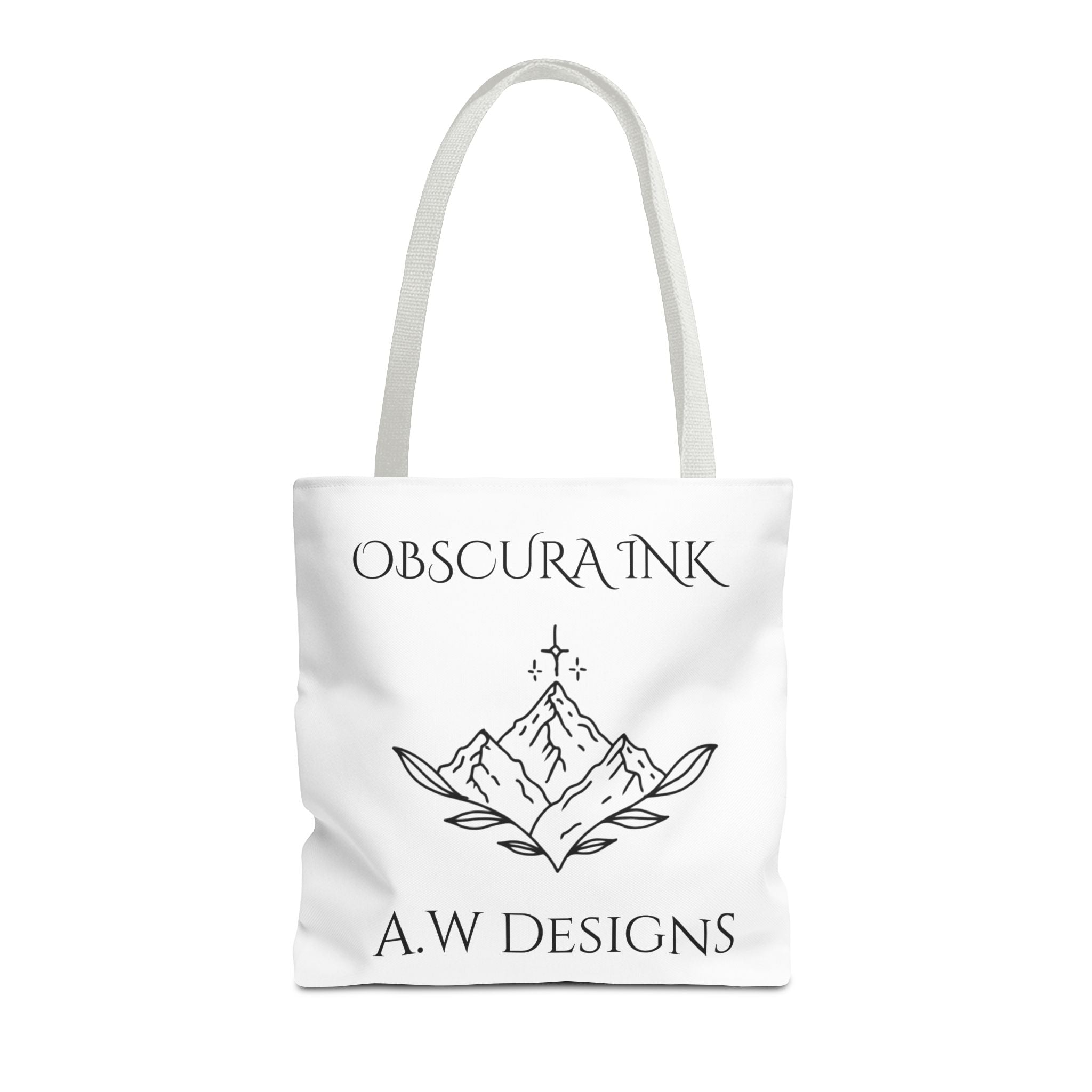 Obscura Ink Compass Tote Bag — Gothic Star Logo Canvas Tote
