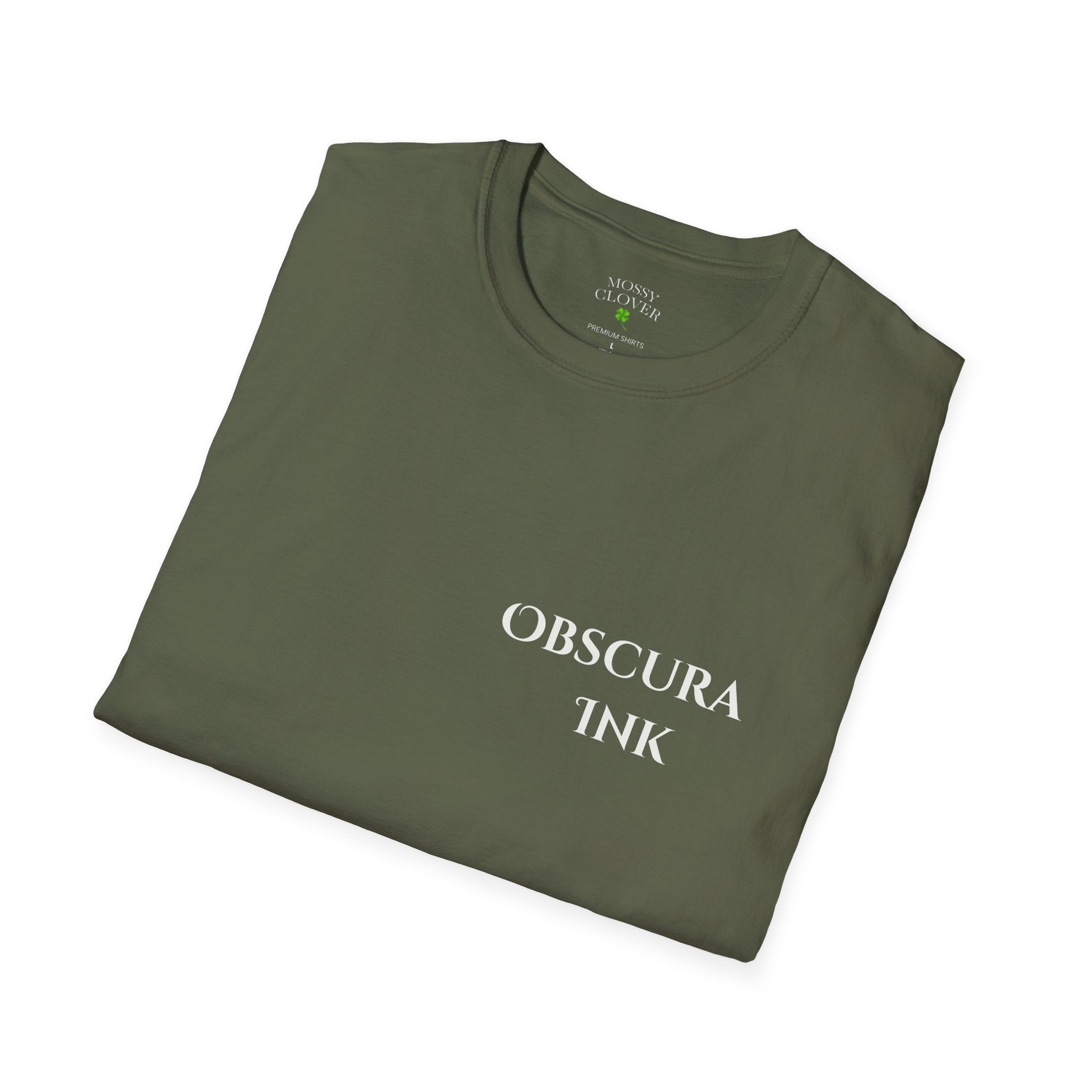 Moon logo ~ Obscura Ink Signature Tee ~ Back