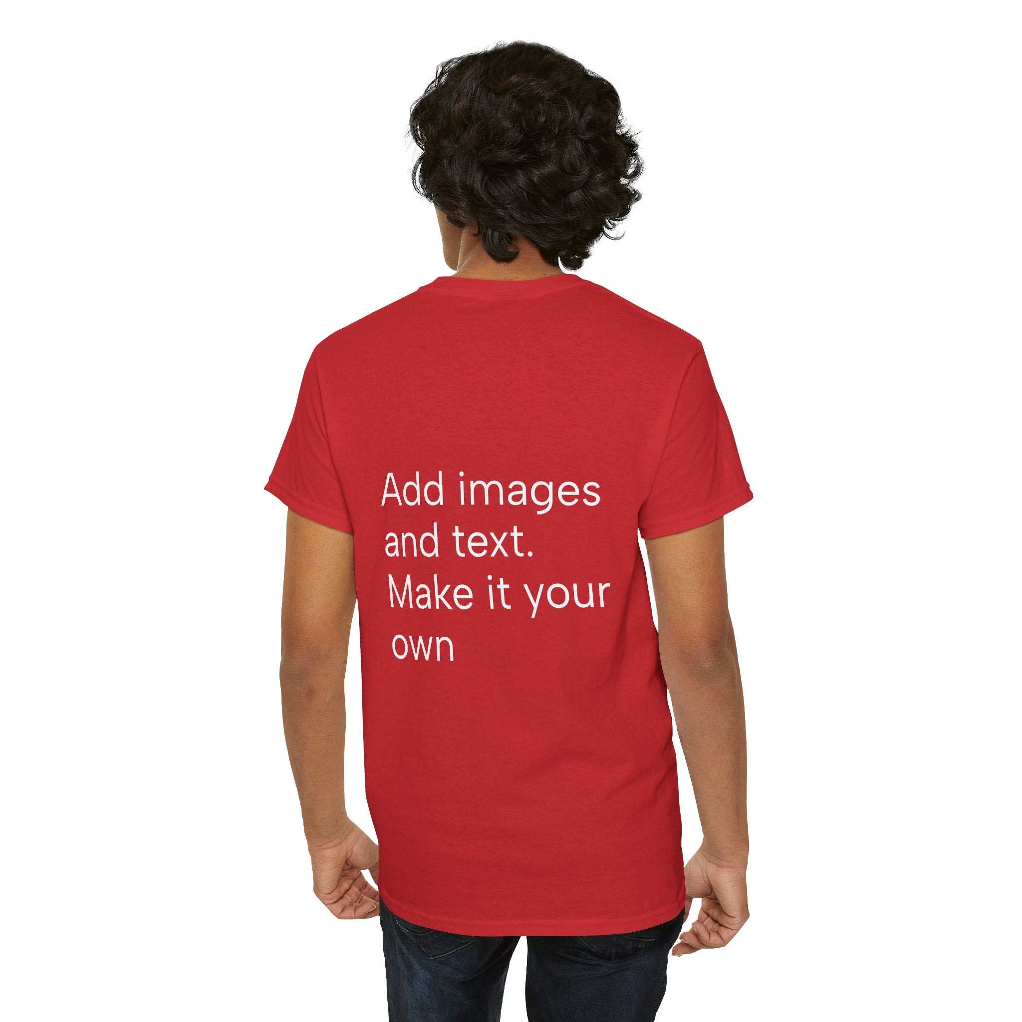 Customizable T‑Shirt – "Upload Your Designs and Watch Them Come to Life"