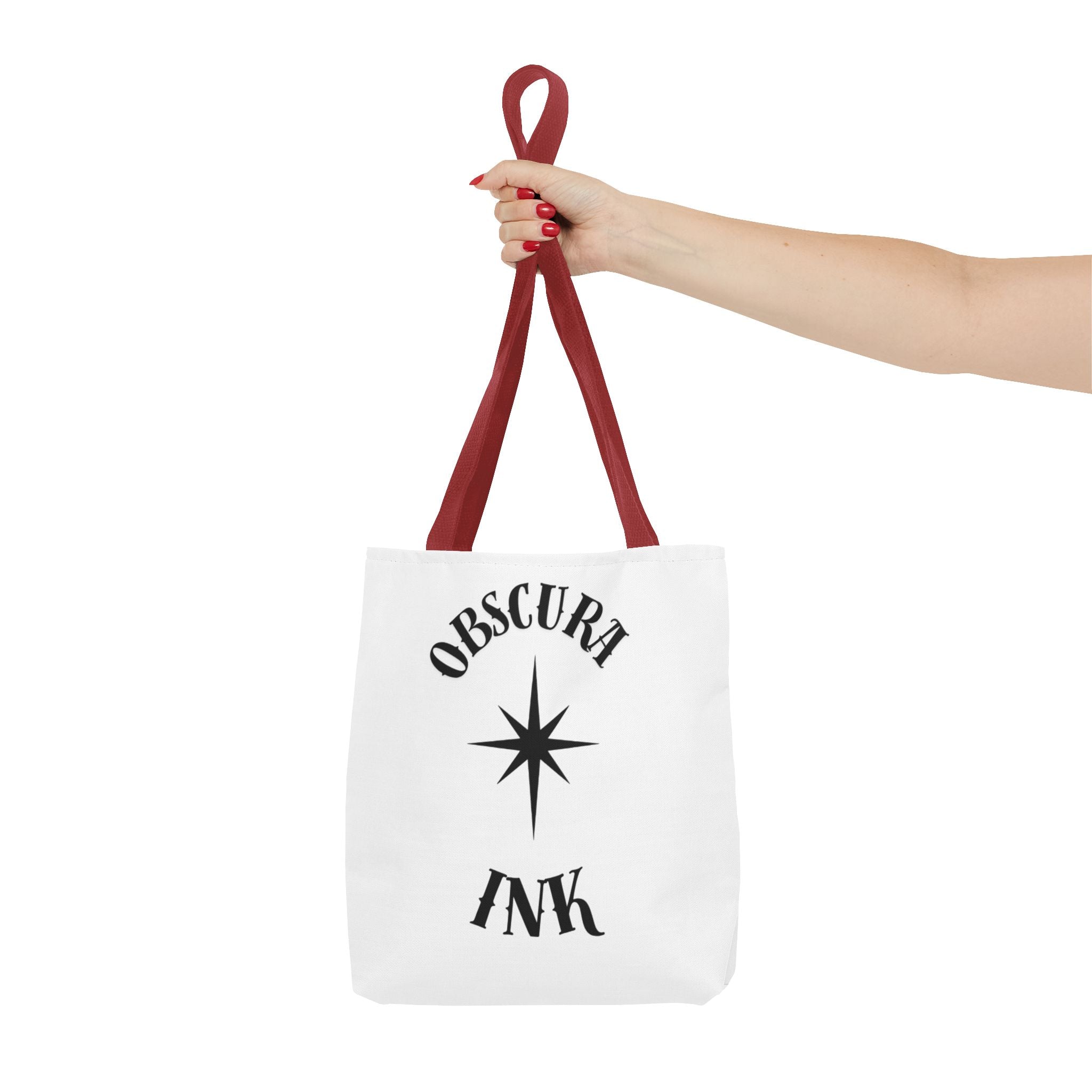 Obscura Ink Compass Tote Bag — Gothic Star Logo Canvas Tote