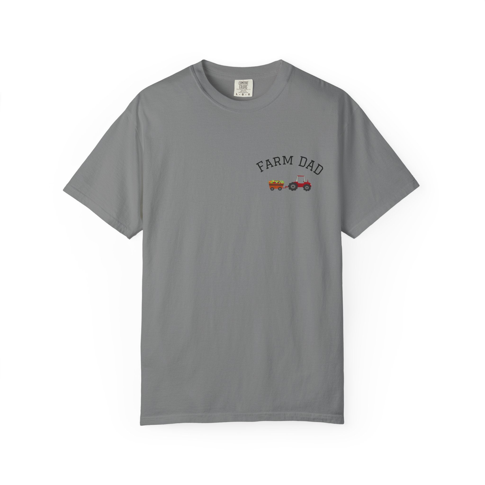 Farmer Dad T-Shirt — Rustic Farm Animals Graphic Tee