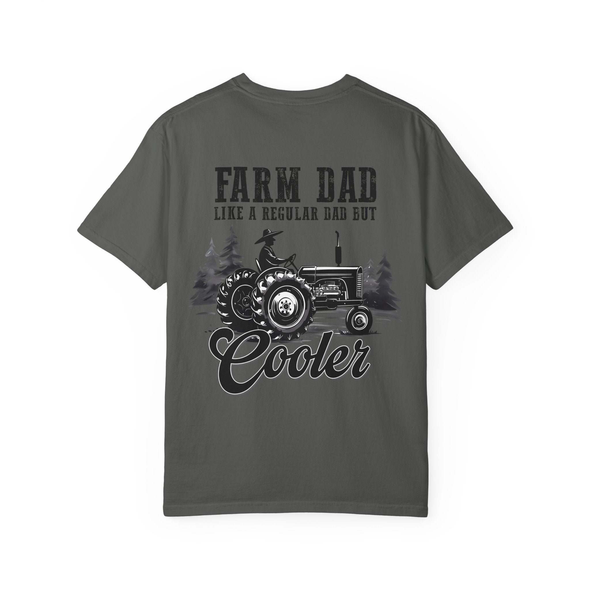 Farmer Dad T-Shirt — Rustic Farm Animals Graphic Tee