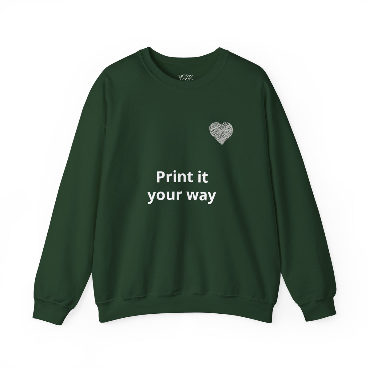 Crewneck Sweatshirt - Personalize it your way