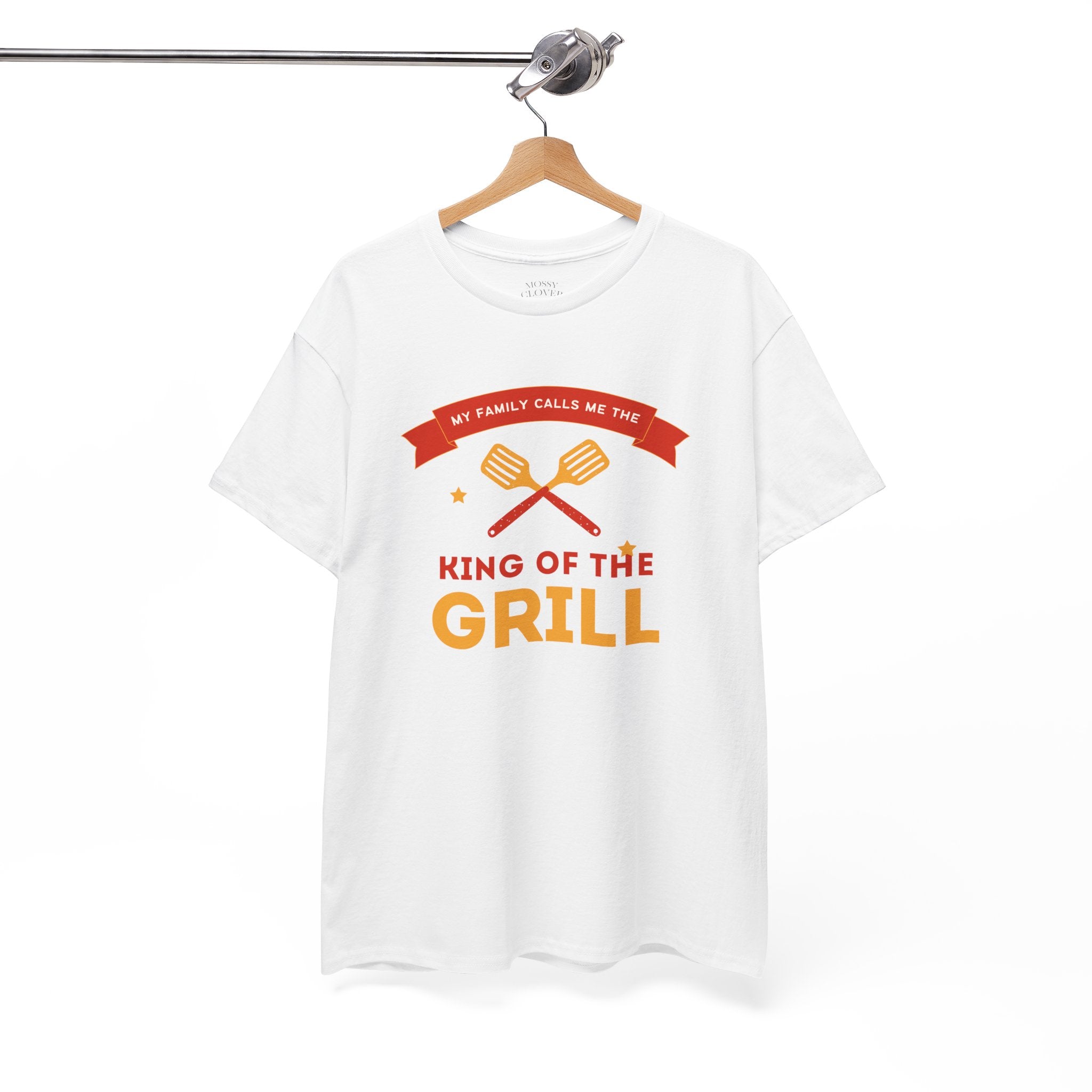 King of the Grill T-Shirt — My Family Calls Me The King of the Grill BBQ Tee