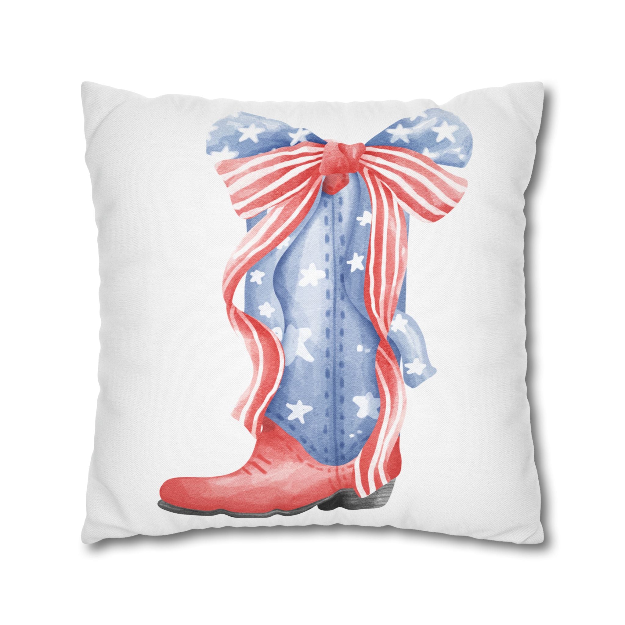 Spun Polyester Square Pillowcase