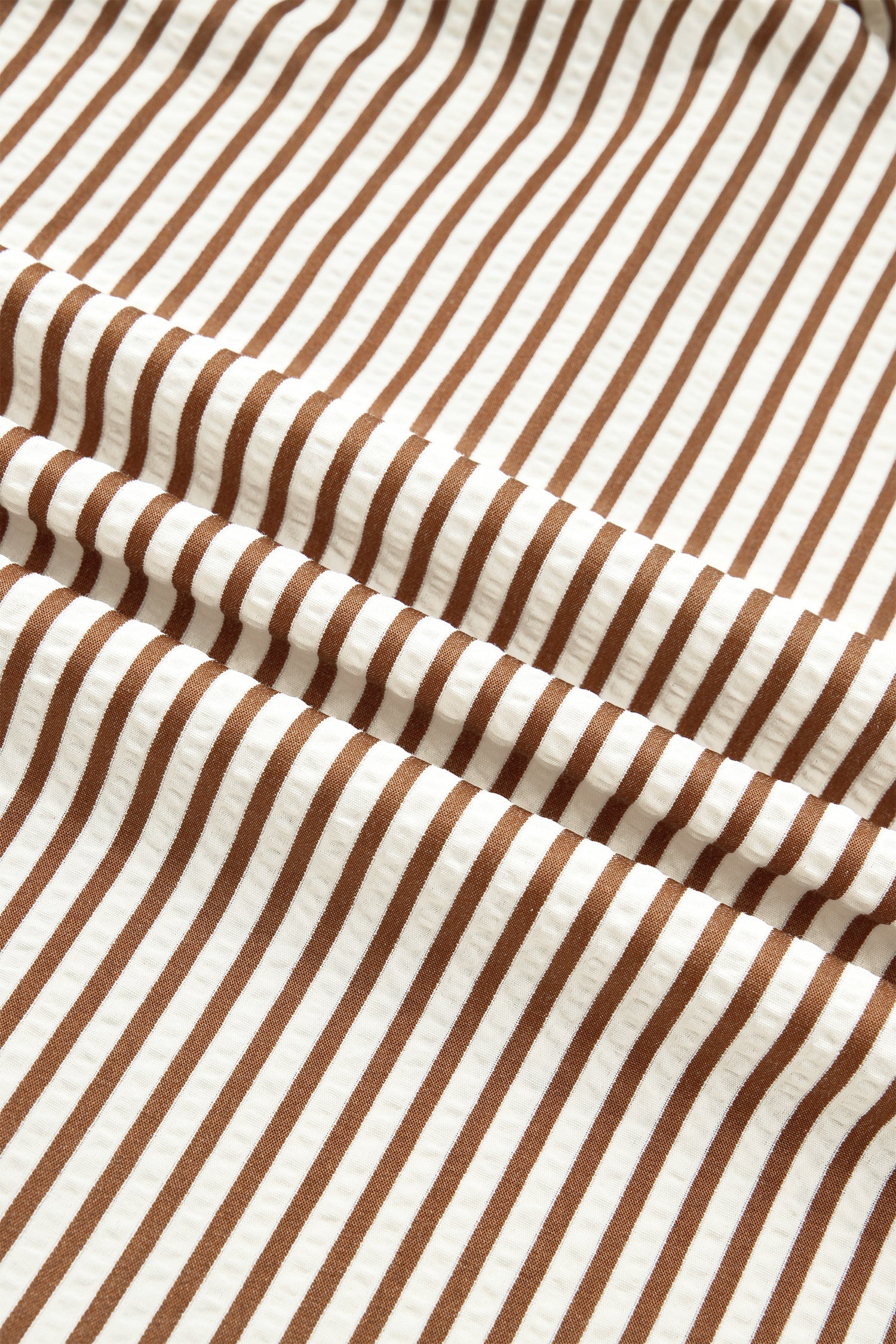 Harbor Stripe Maxi Dress — Tiered V-Neck Dress