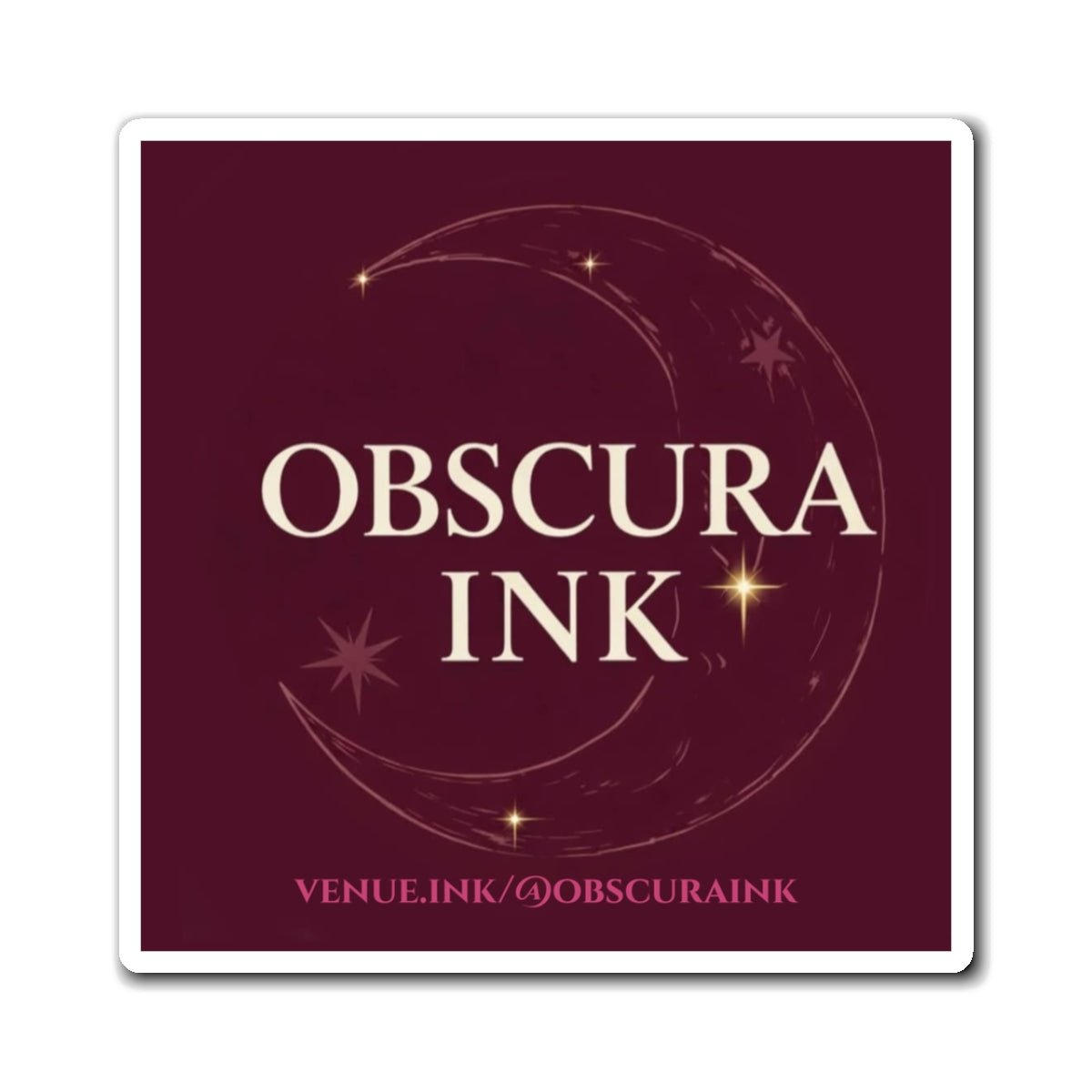 Obscura Ink Logo Magnet