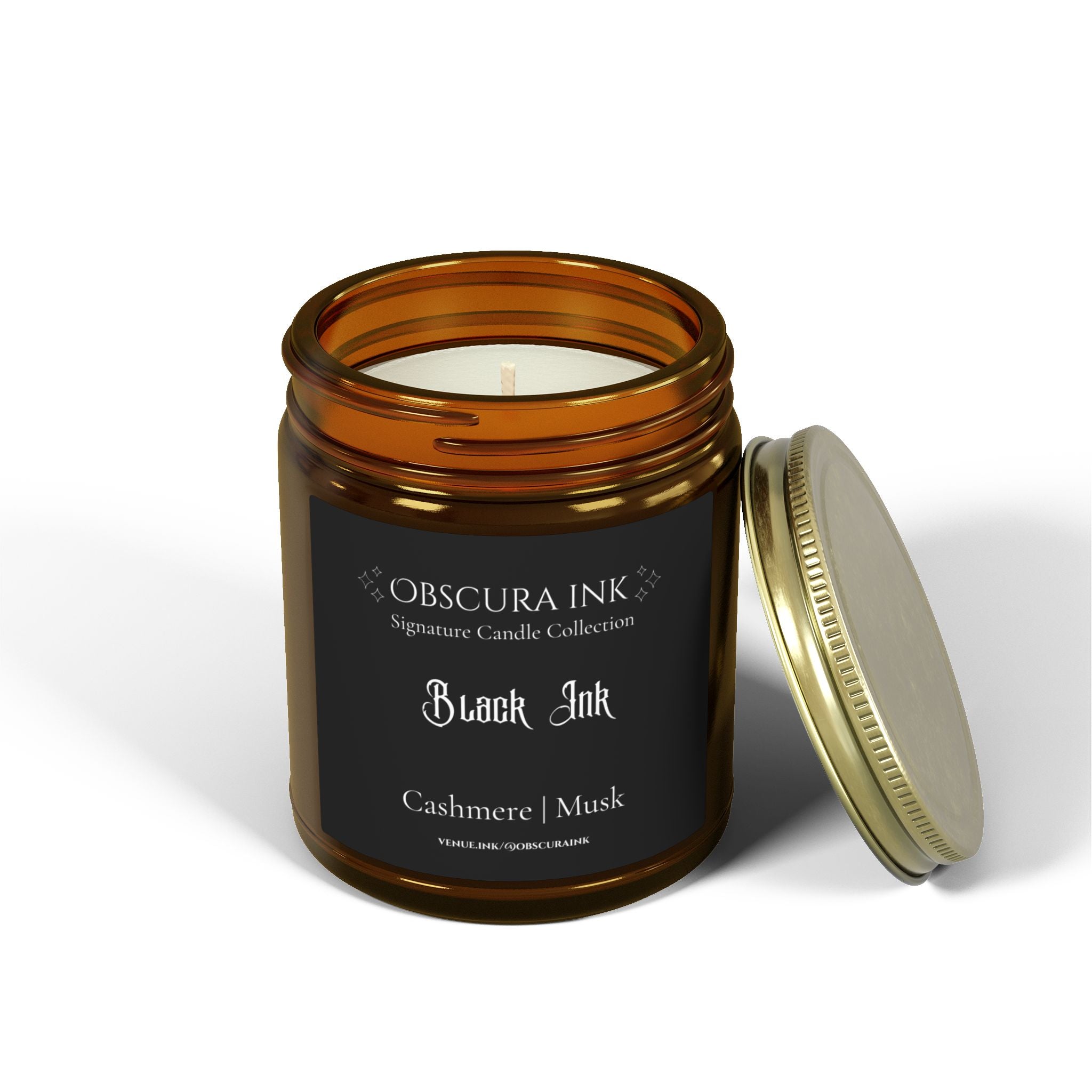 Black Ink  —  Obscura Ink — Cashmere Musk