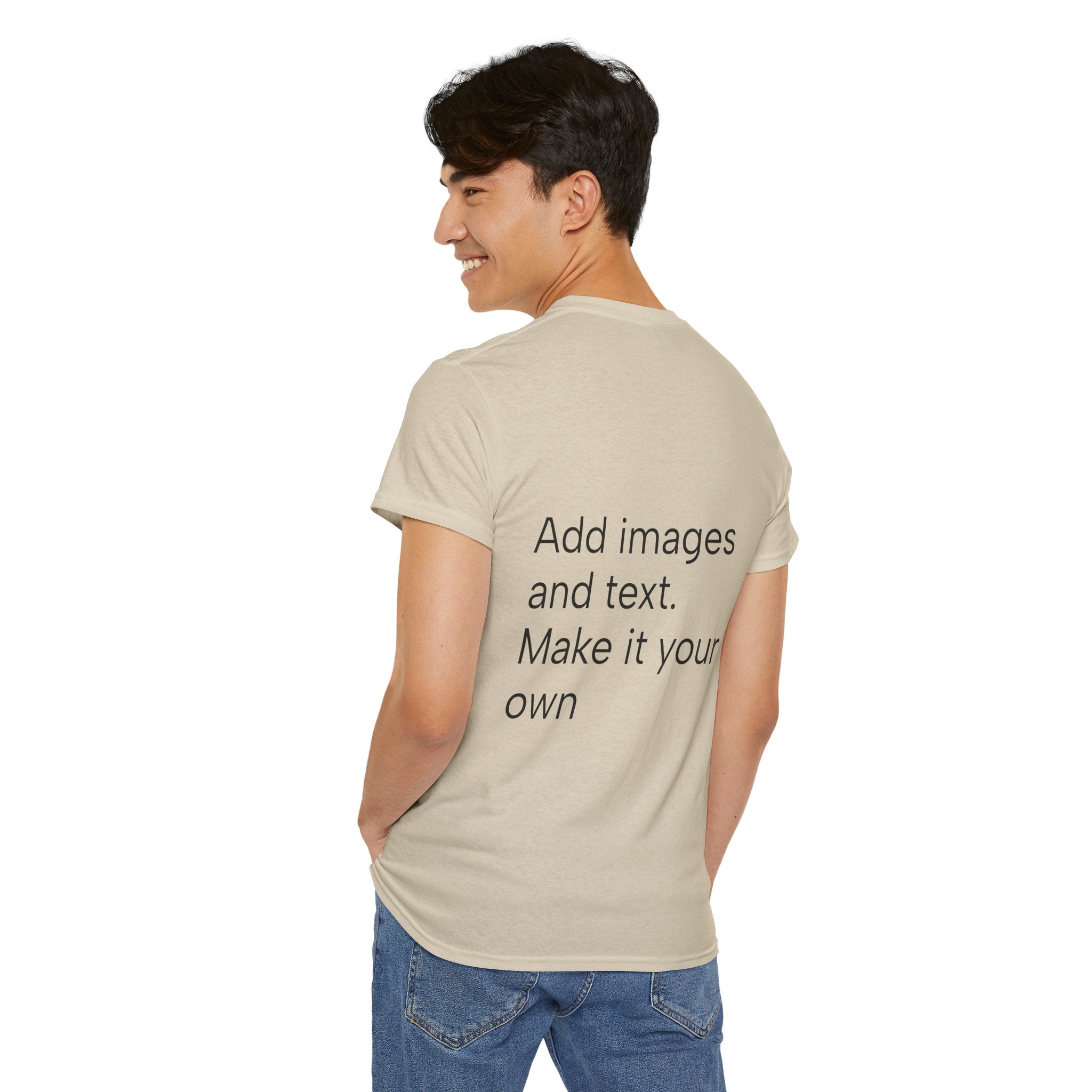 Customizable T‑Shirt – "Upload Your Designs and Watch Them Come to Life"