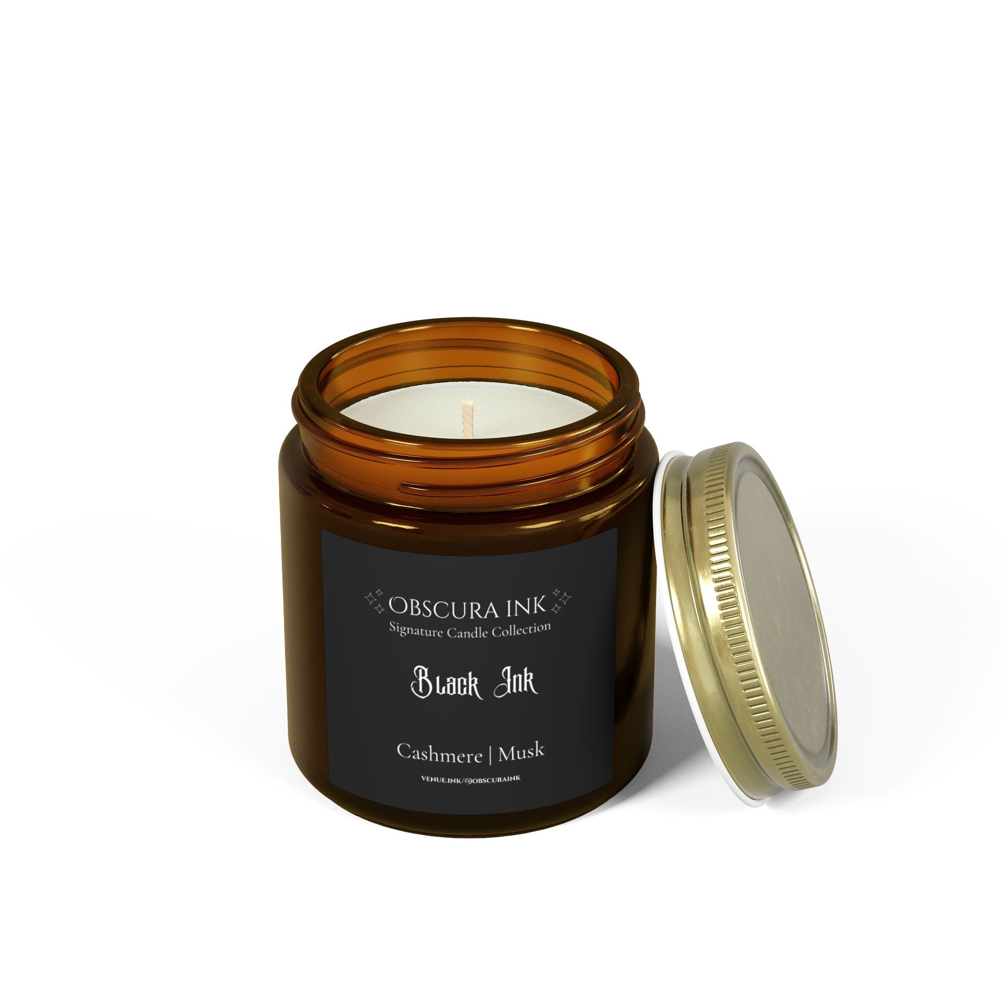 Black Ink  —  Obscura Ink — Cashmere Musk