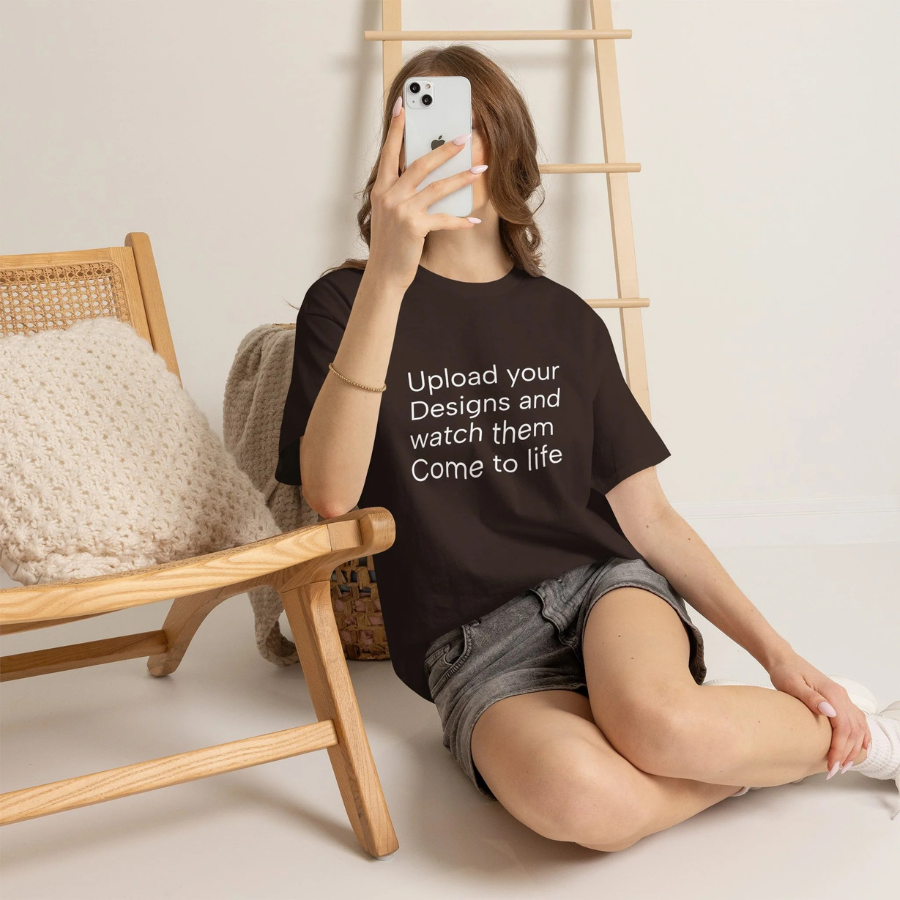 Customizable T‑Shirt – "Upload Your Designs and Watch Them Come to Life"