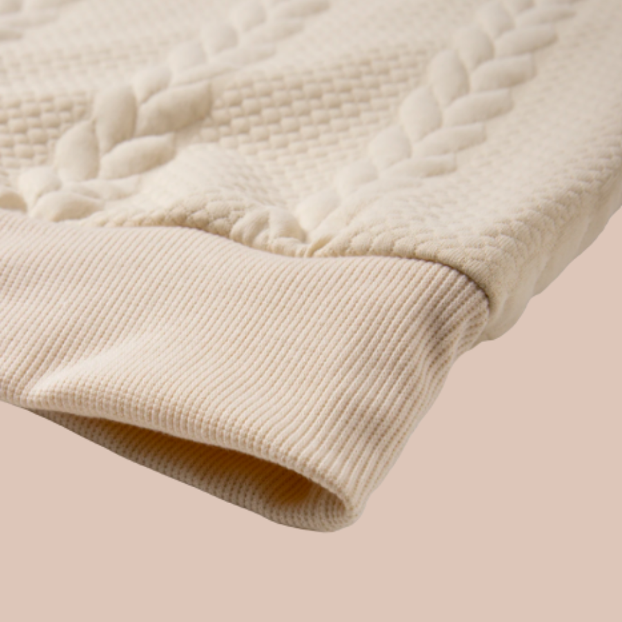 The Alpine Twist High Collar Sweater For Men