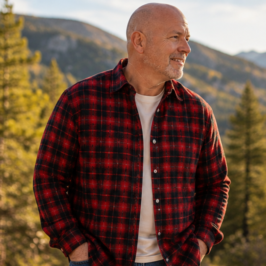 The Campfire Plaid Shirt for Men