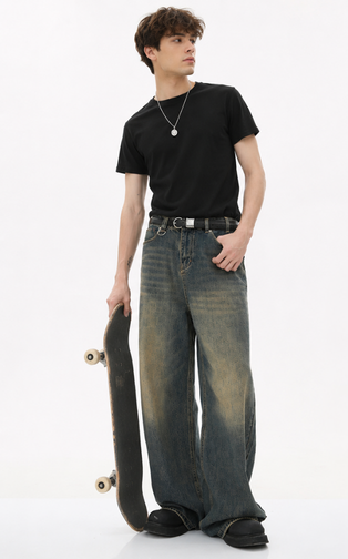 The River Classic Denim Jeans For Men
