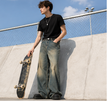 The River Classic Denim Jeans For Men