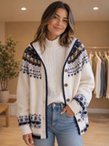 The Lodgeview V-neck Hooded Cardigan for Women